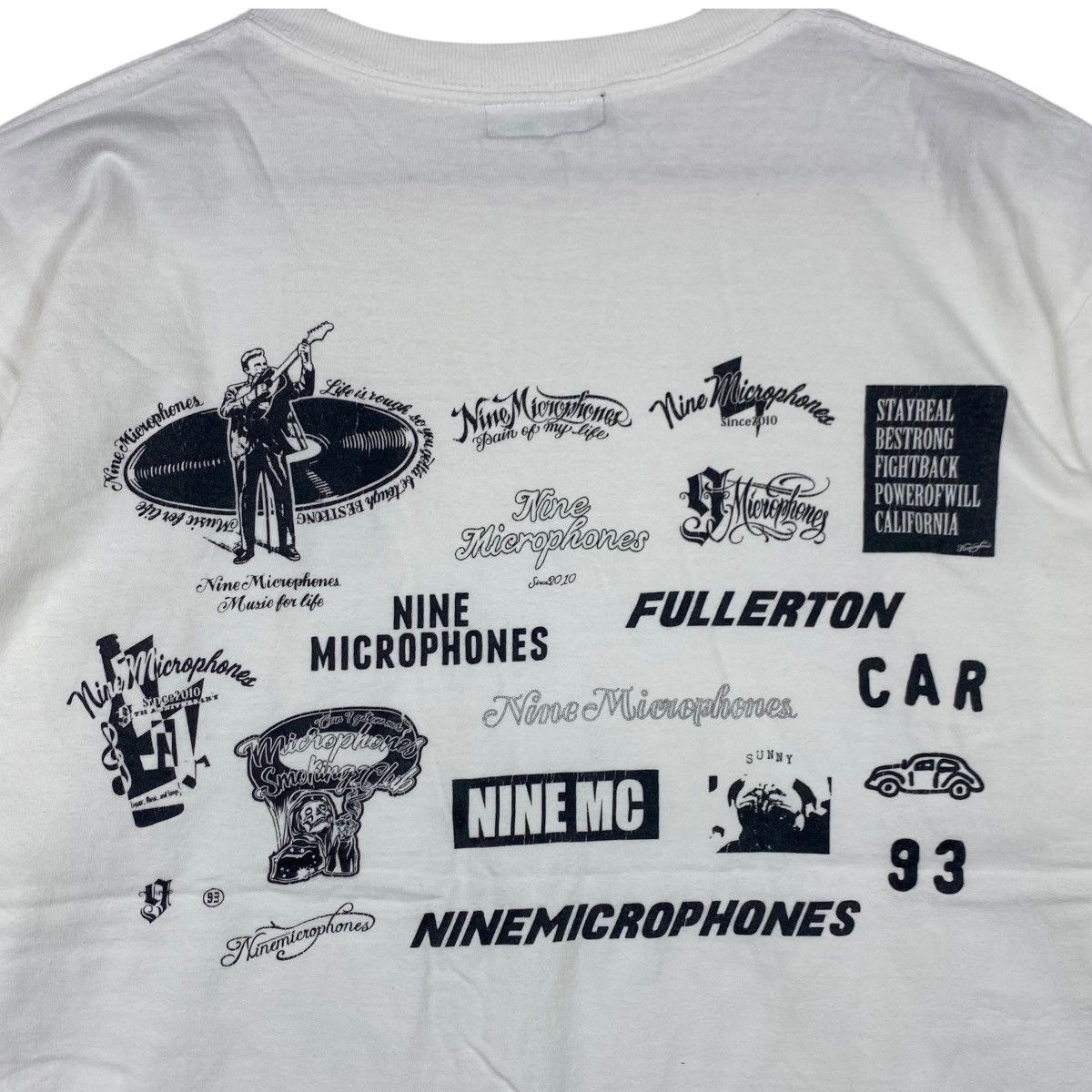 Vintage SUBCIETY NINE MICROPHONES Japan Harajuku Store Shirt Top Size US L / EU 52-54 / 3 - 2 Thumbnail