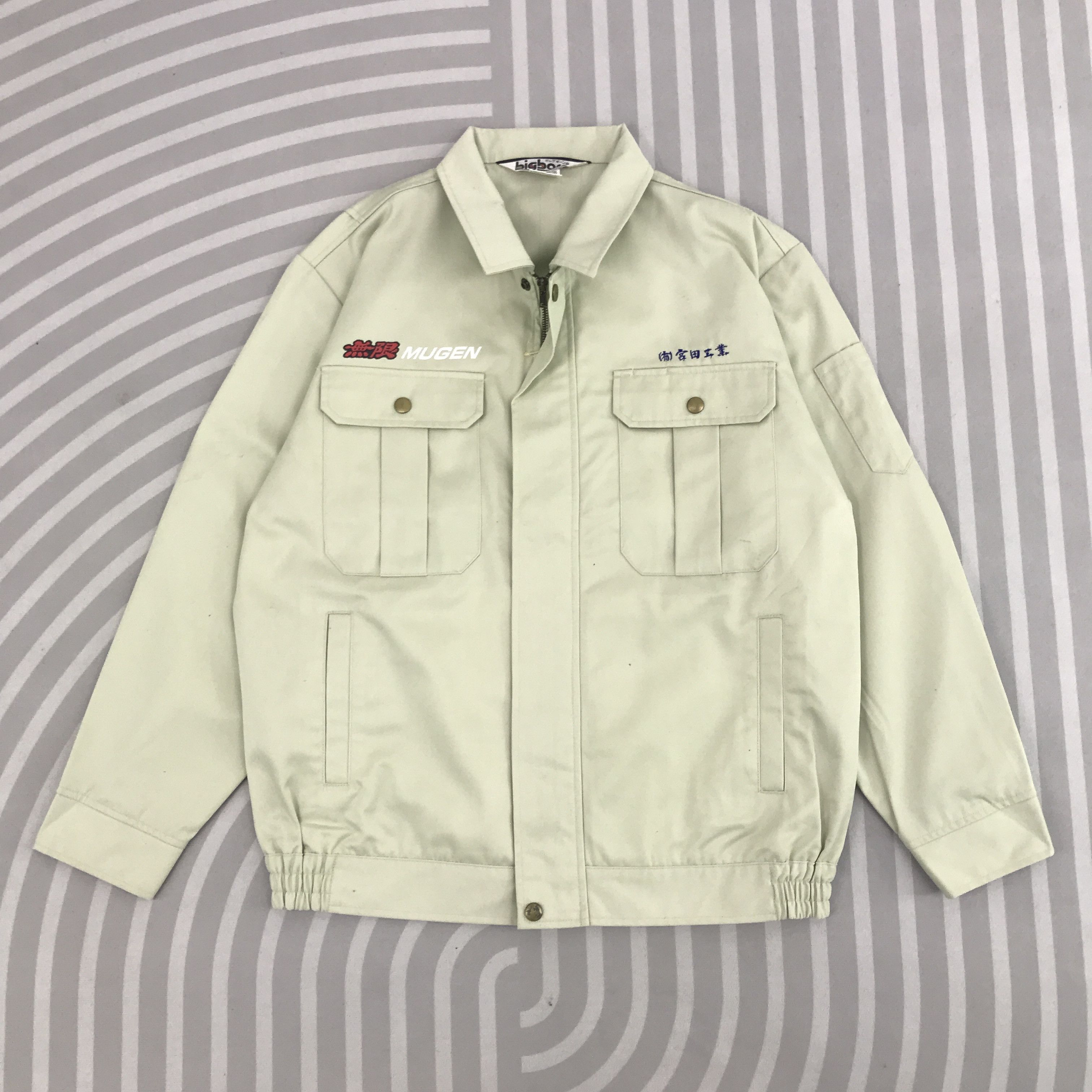 Japanese Brand × Vintage Vintage Honda Mugen Racing power work uniform custom Jacket Size US L / EU 52-54 / 3 - 2 Thumbnail