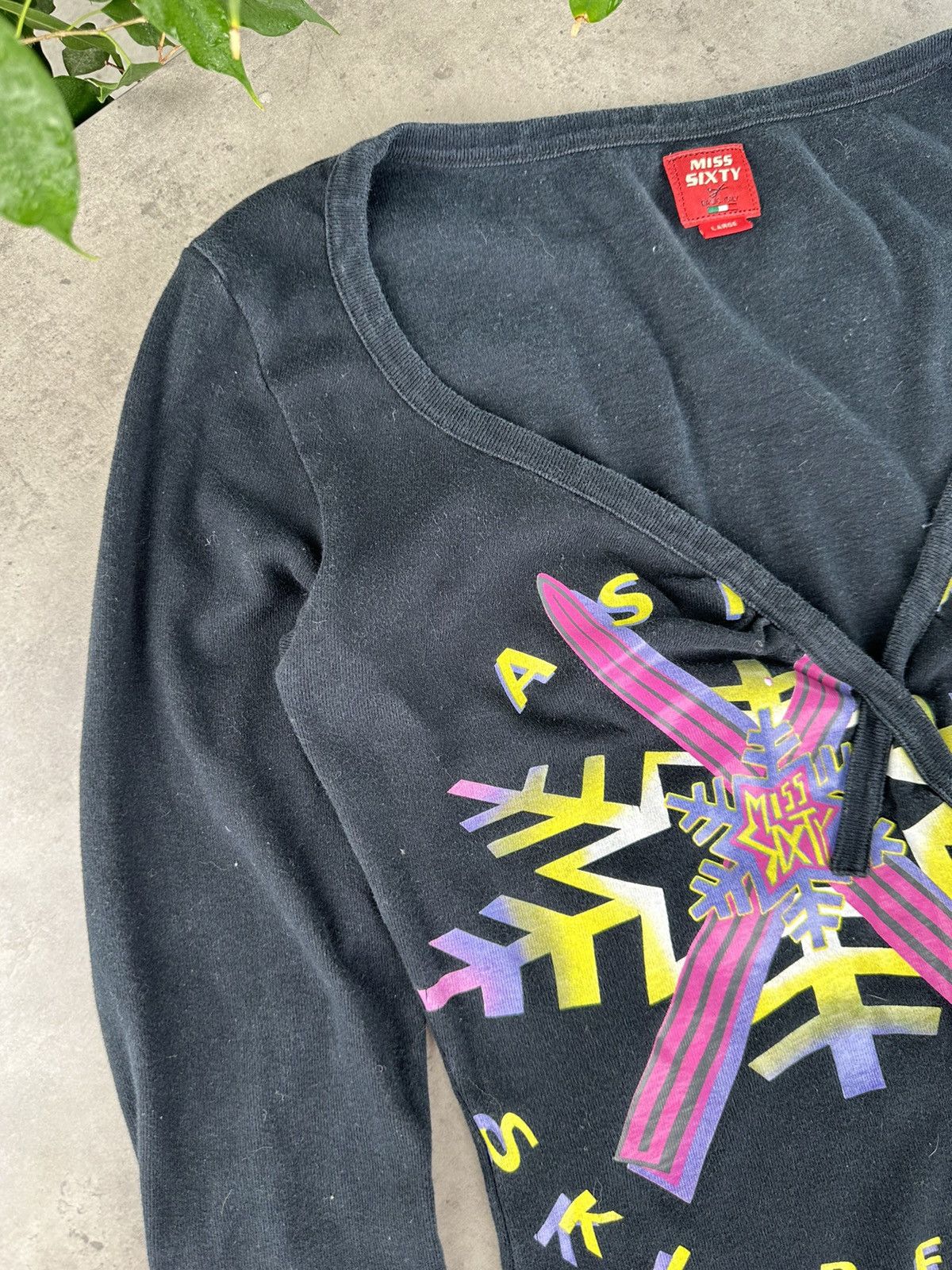 Miss Sixty Miss Sixty Printed Long Sleeve Size L / US 10 / IT 46 - 3 Thumbnail