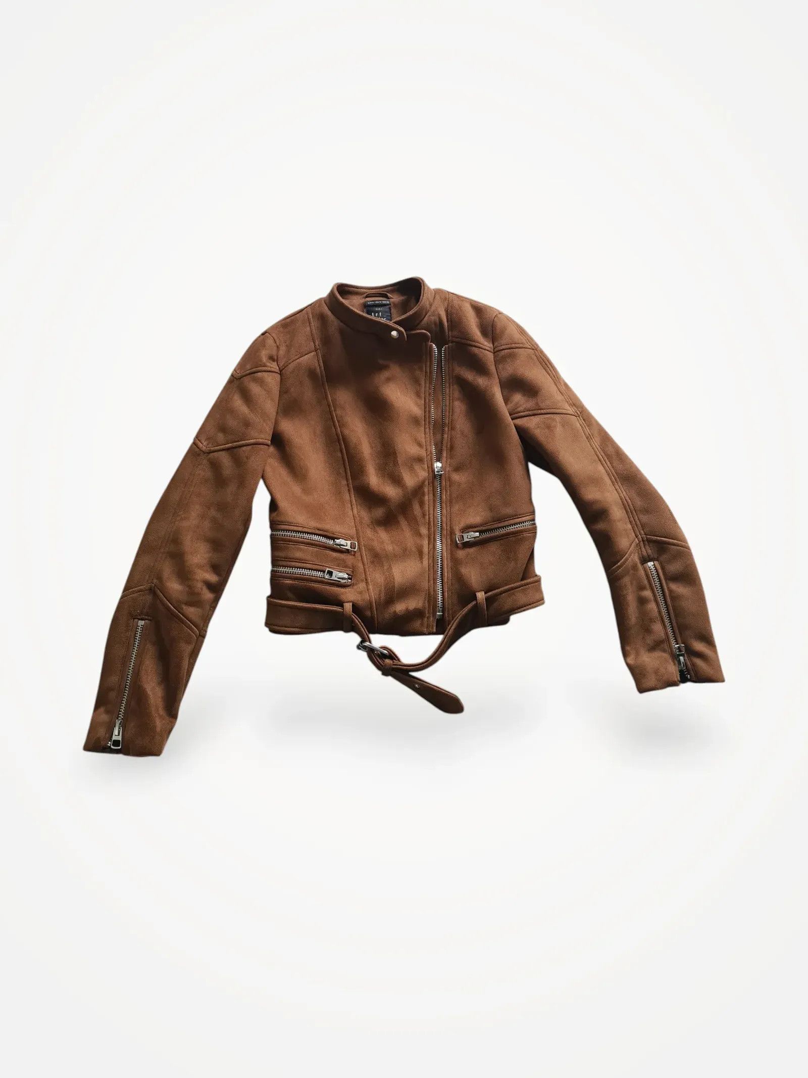 Zara Zara Leather Jacket Size M / US 6-8 / IT 42-44 - 1 Thumbnail