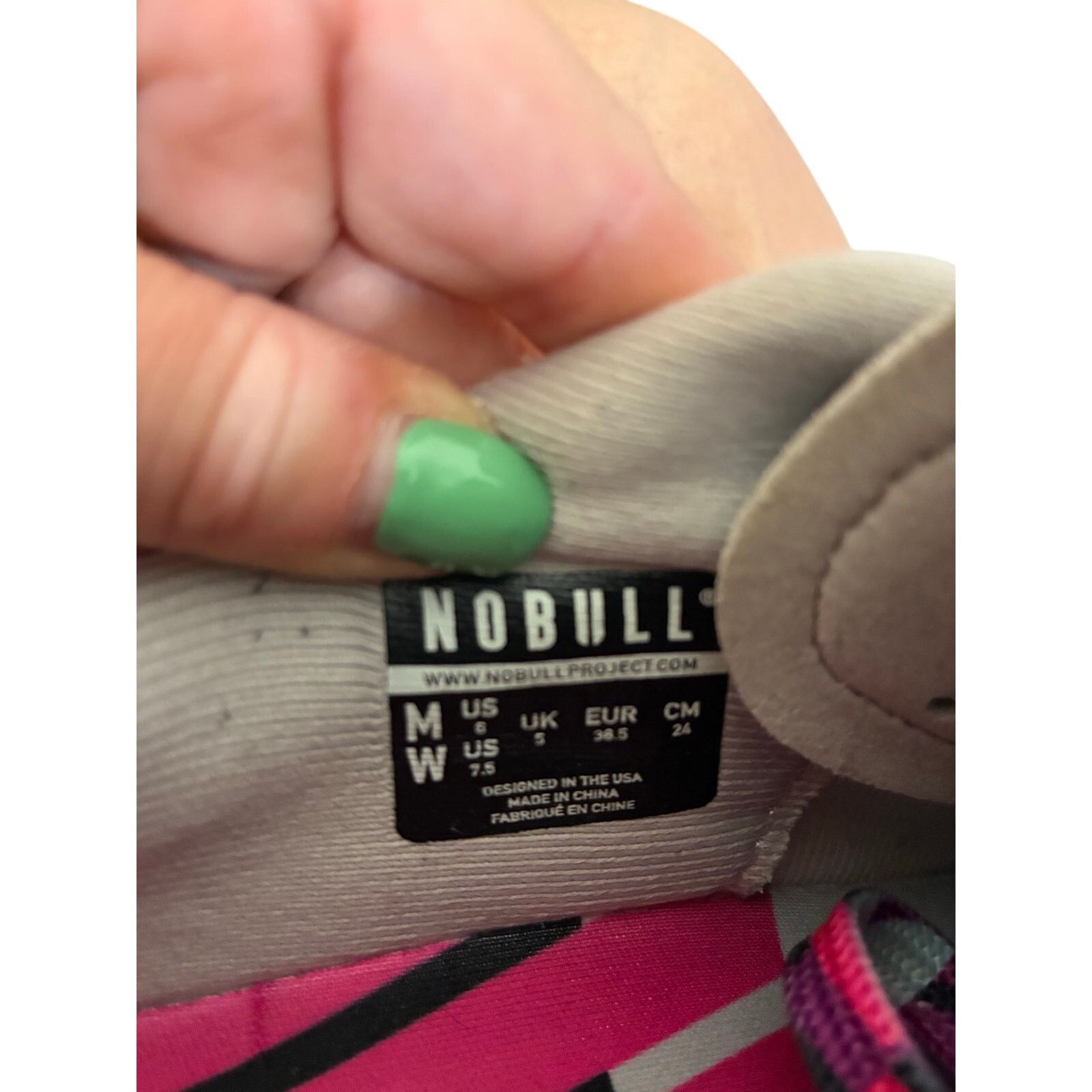 Other NOBULL Outwork SuperFabric Trainer Sneakers Gray Pink 7.5 Size US 7 / EU 40 - 7 Thumbnail