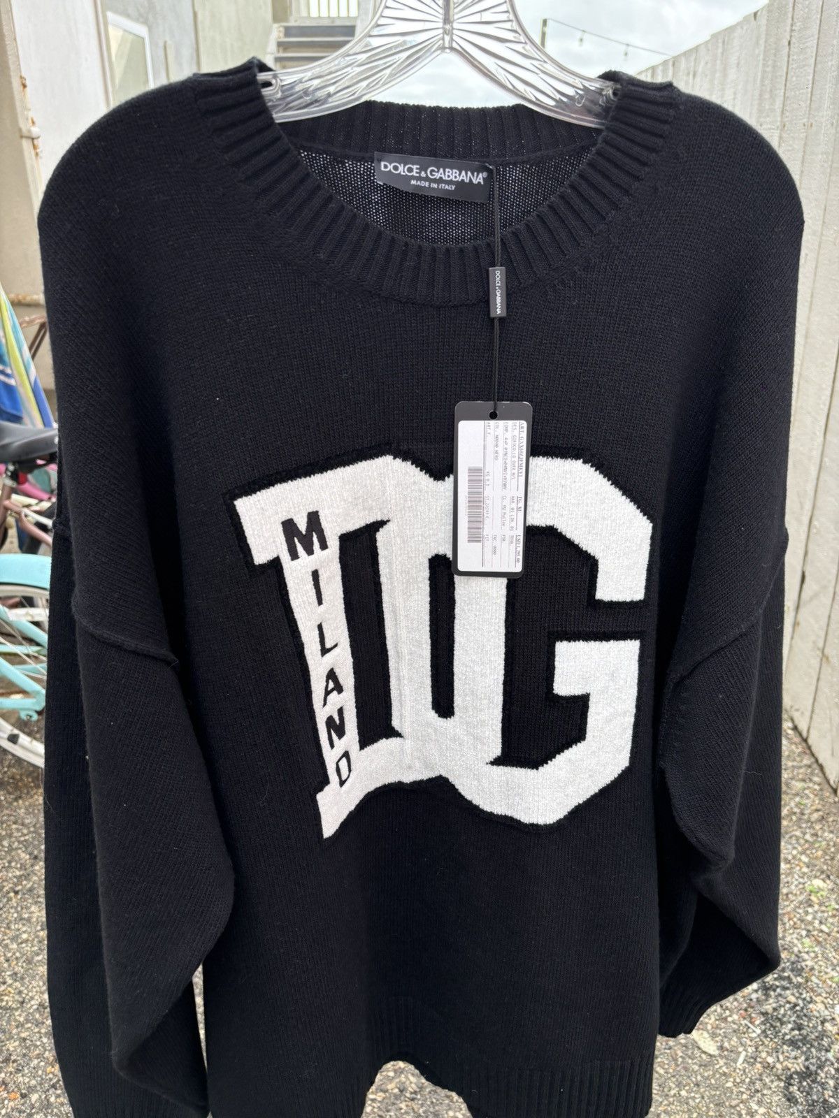 Dolce & Gabbana Dolce and Gabbana Milano Men’s Sweater Size US XL / EU 56 / 4 - 1 Thumbnail