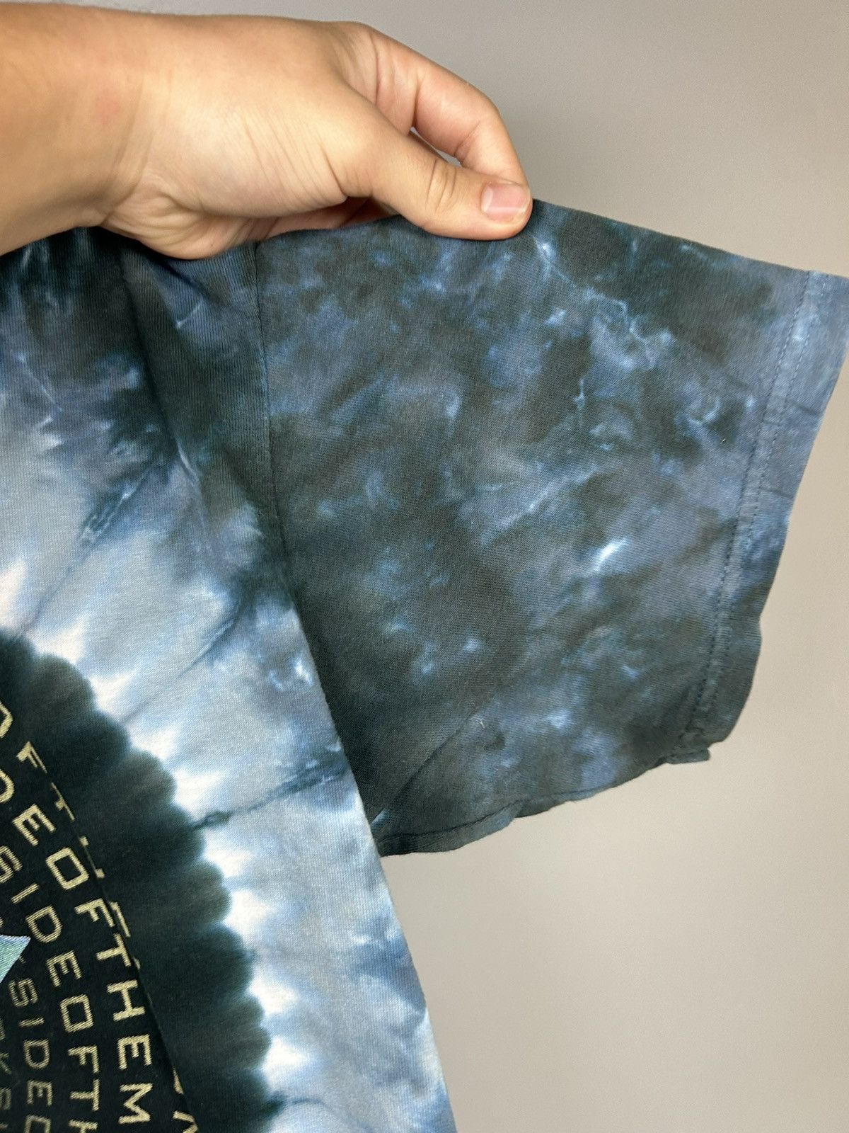 Band Tees × Liquid Blue × Vintage Vintage Pink Floyd Dark Side of The Moon Tie Dye T shirt Size US M / EU 48-50 / 2 - 4 Thumbnail