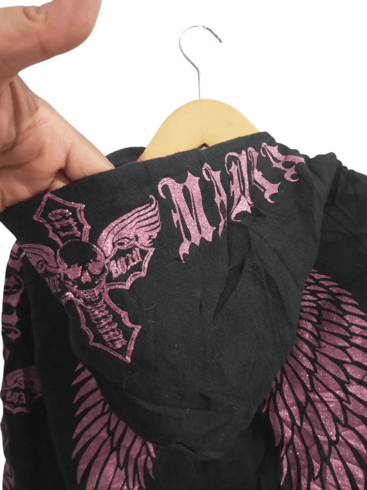 20471120 Vintage Galmourous punk angles hoodie Size US S / EU 44-46 / 1 - 9 Thumbnail