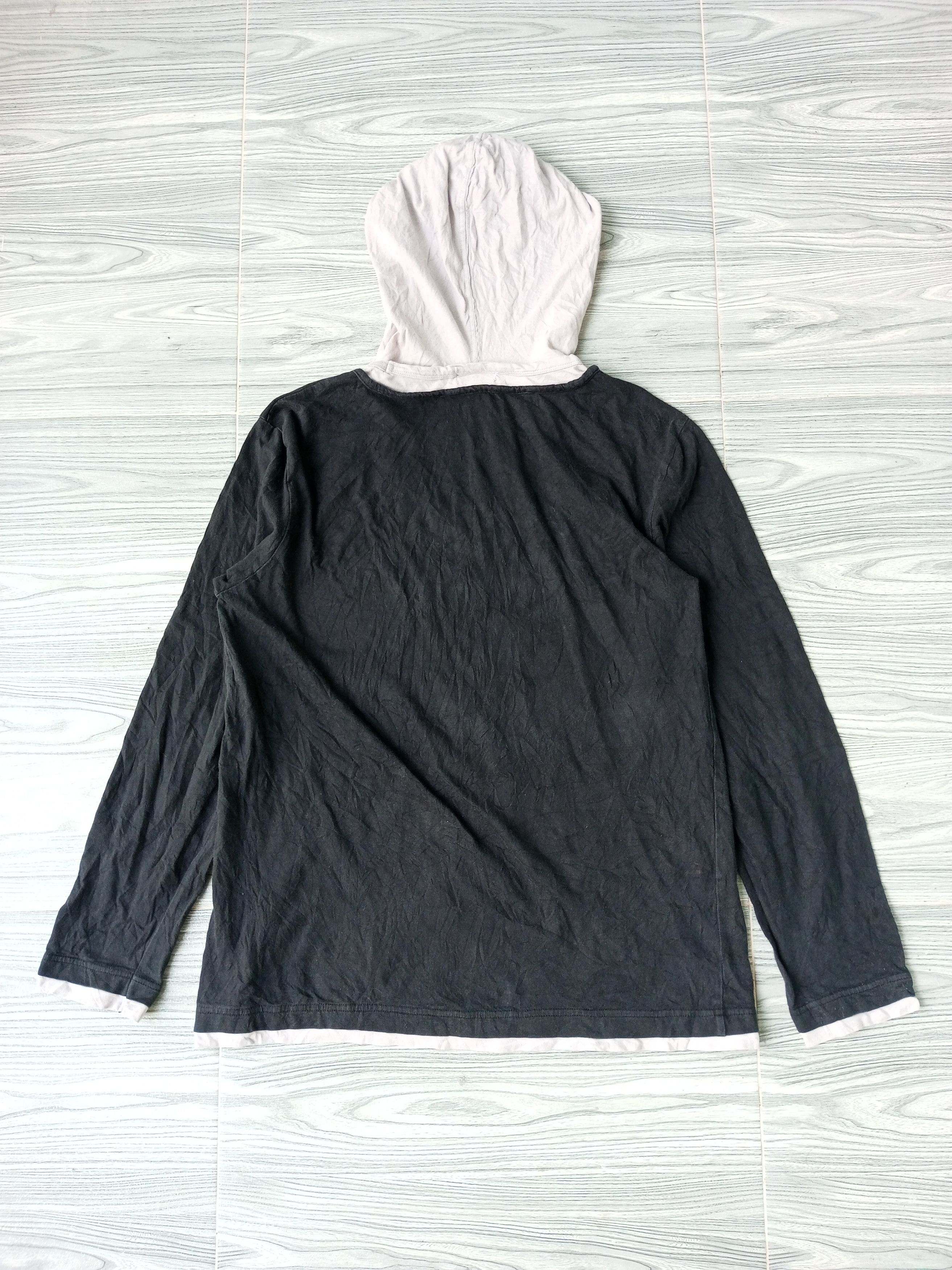 Japanese Brand "Lost Tag" Japan Double Layer Hoodie LongSleeve Tshirt Size US L / EU 52-54 / 3 - 13 Thumbnail