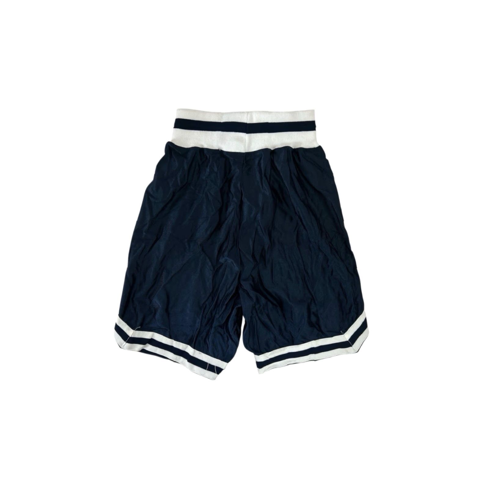 Vintage VINTAGE Alleson Athletic dazzle basketball shorts Womens S Blue NYLON 12" rise 7" inseam NWOT USA 90s Size 28" / US 6 / IT 42 - 6 Thumbnail
