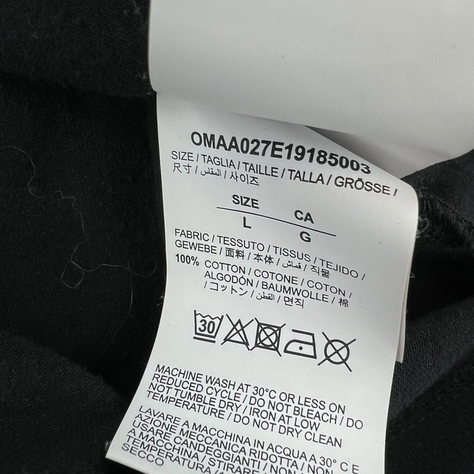 Off-White Off-White Unfinished Arrows Black T Shirt Size US L / EU 52-54 / 3 - 4 Thumbnail