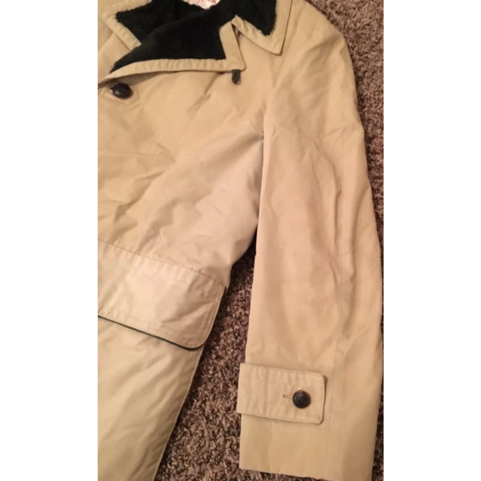 McGregor VINTAGE McGregor Faux Fur Lined Trench Coat Jacket Men’s Size 38 Made in USA Size US XXS / EU 40 - 7 Thumbnail