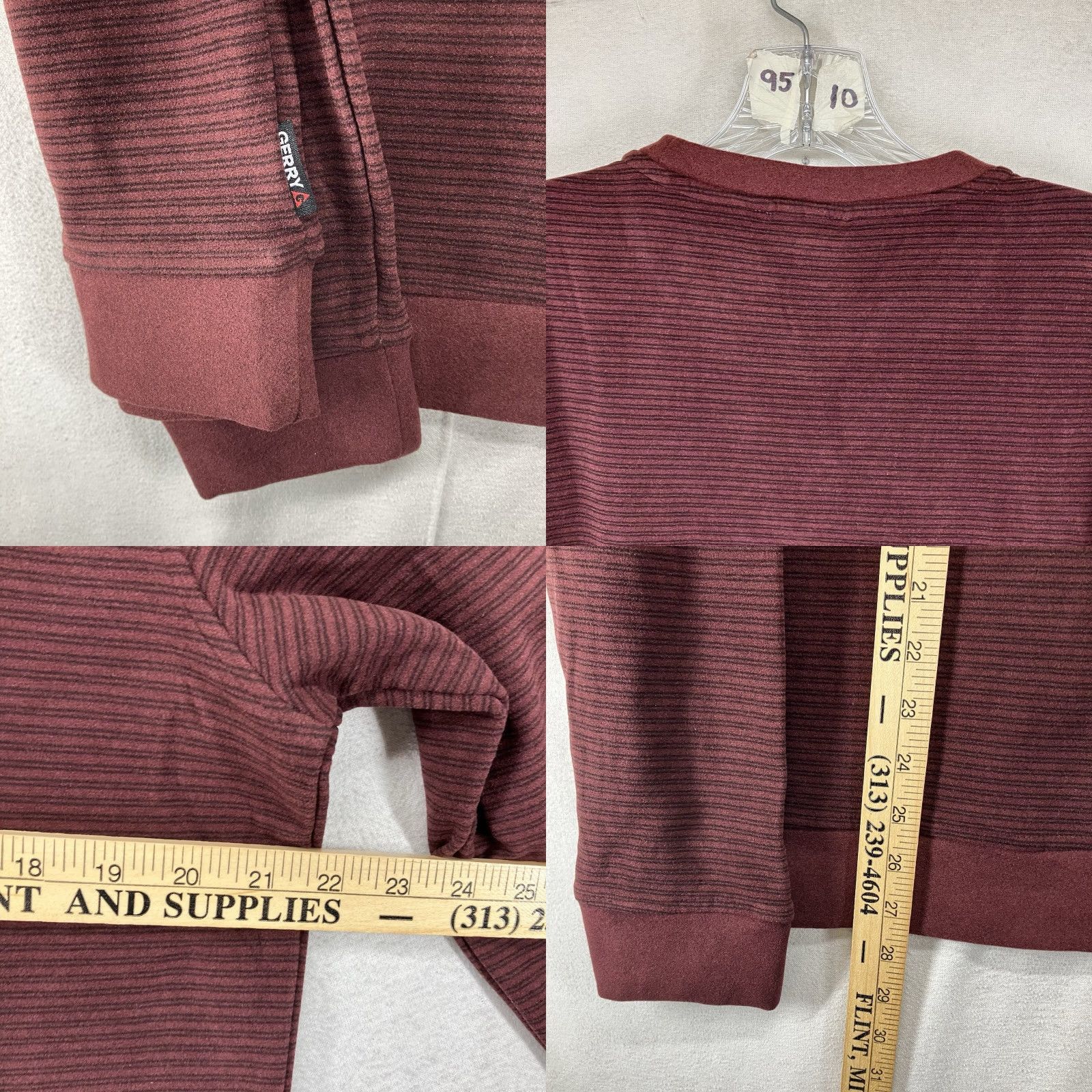 Velour Gerry Sweatshirt Mens Regular Medium Size US M / EU 48-50 / 2 - 9 Thumbnail