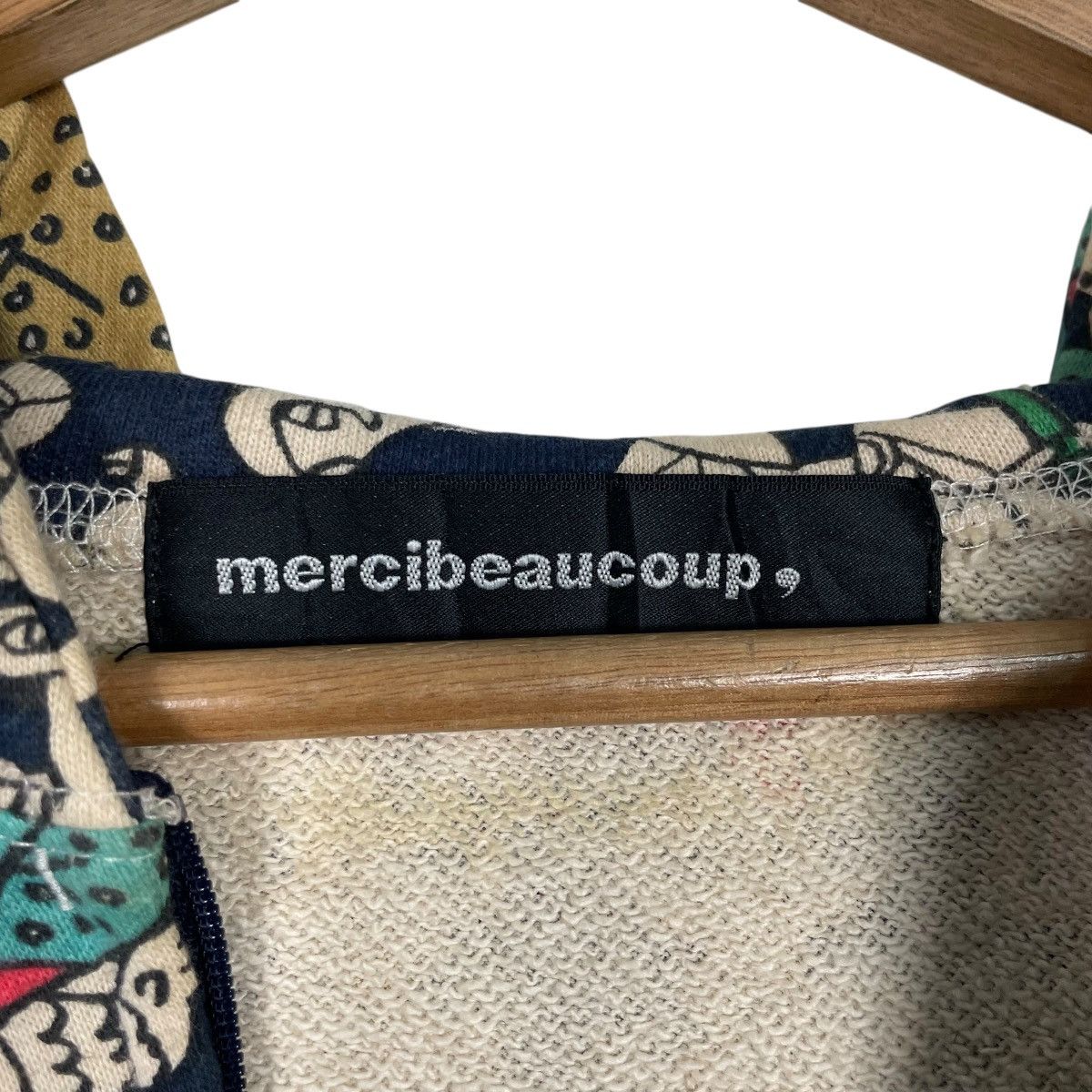 mercibeaucoup Mercibeaucoup Full Print Zipper Hoodie Size US S / EU 44-46 / 1 - 16 Thumbnail