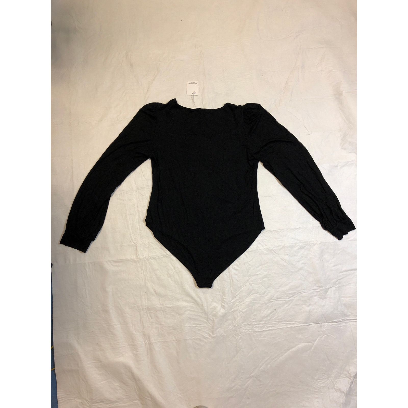 Mango Women’s Mangopop black long sleeve body suit Size XXL / US 16-18 / IT 52-54 - 2 Thumbnail