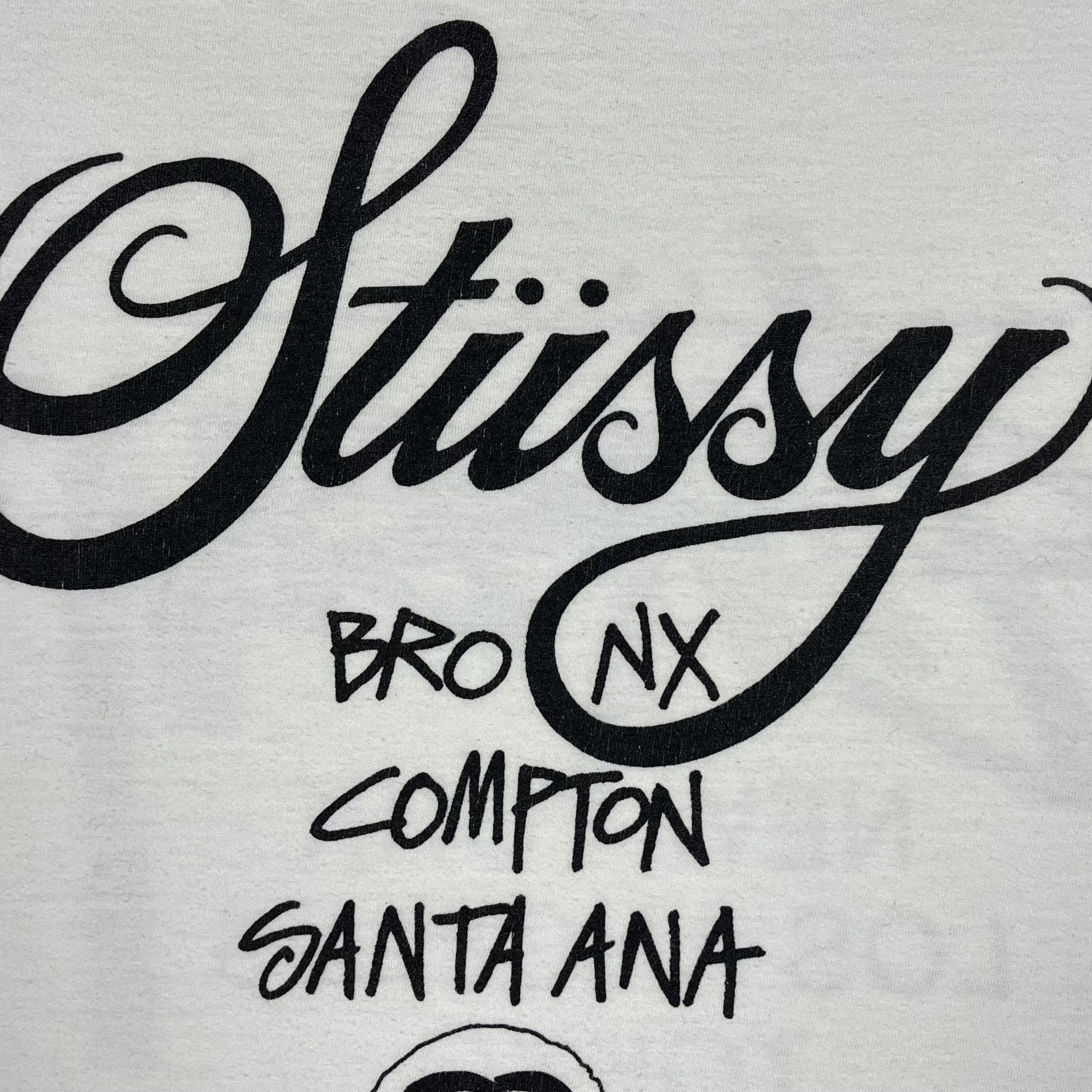 Stussy Vintage Stussy Tour Graffiti Y2K Big Logo T Shirt 2000’s Size US XL / EU 56 / 4 - 7 Thumbnail