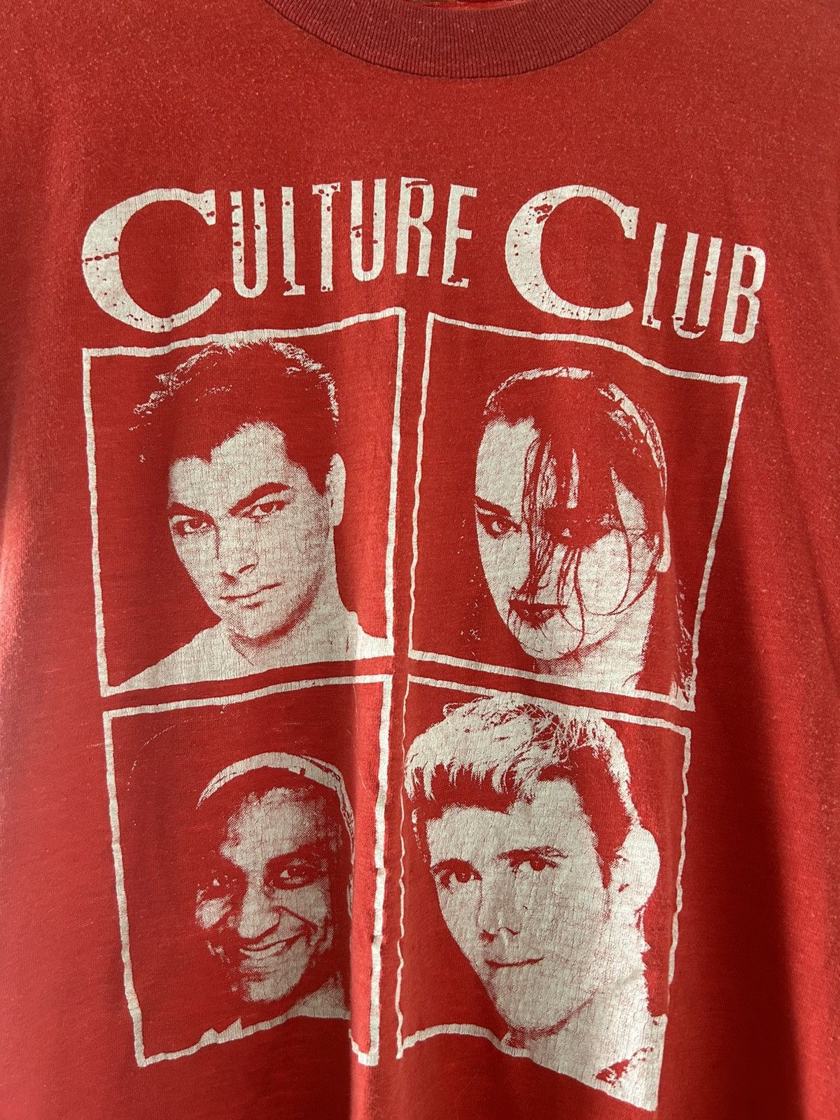 Band Tees Culture Club Vintage T Shirt 80’ Size US S / EU 44-46 / 1 - 3 Thumbnail
