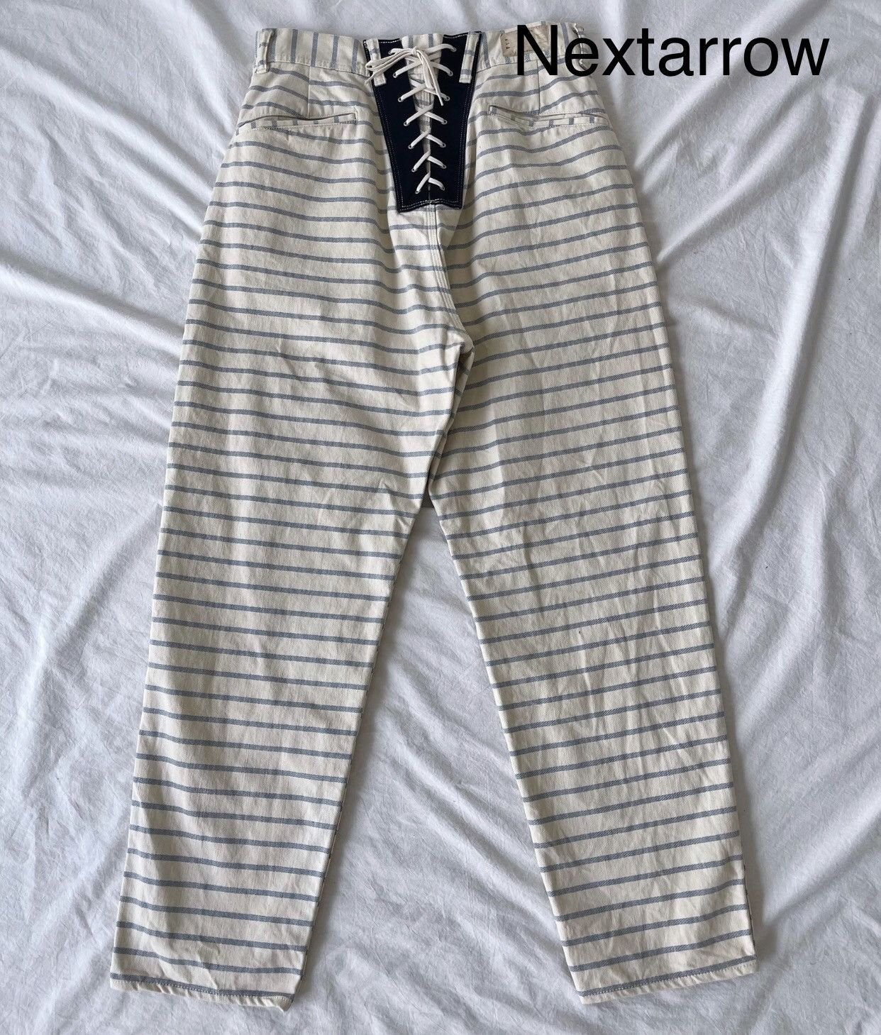 Kapital KAPITAL Hirata Kazuhiro Retro Sea Soul Straight Leg Pants Size 26" / US 2 / IT 38 - 2 Thumbnail
