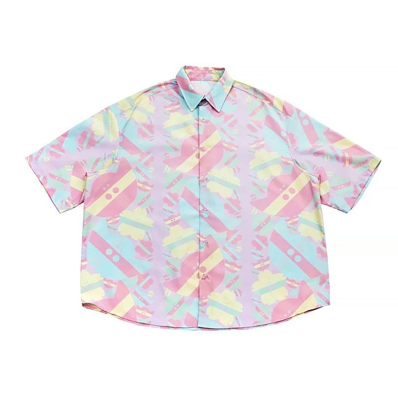 Other Graffiti Button Up Short Sleeve Shirt Size US M / EU 48-50 / 2 - 1 Thumbnail