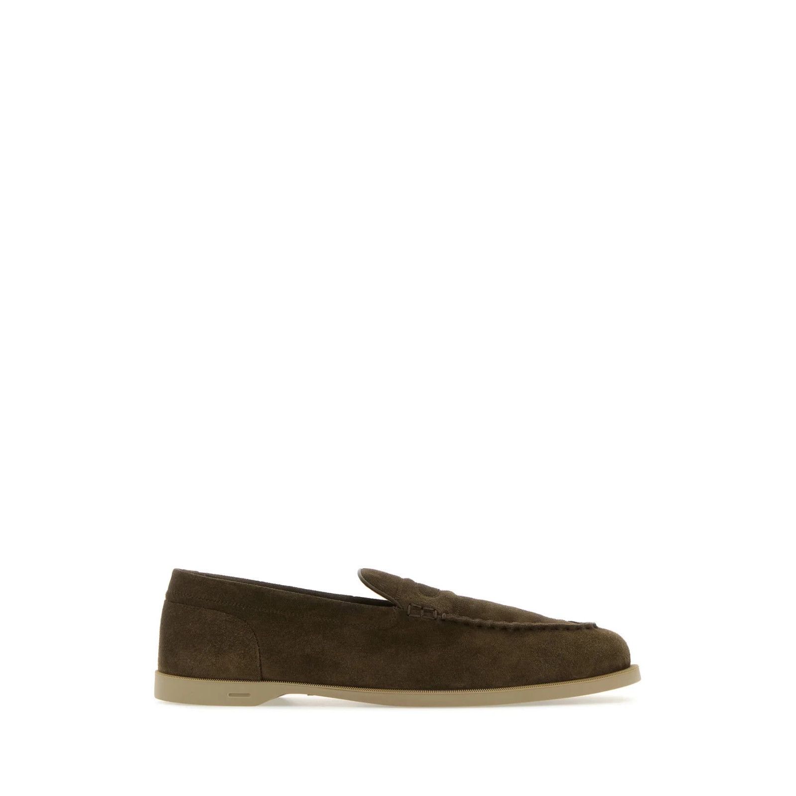 John Lobb JOHN LOBB Pace Mud Suede Loafers New & Authentic (Men's Size Size US 12 / EU 45 - 1 Thumbnail