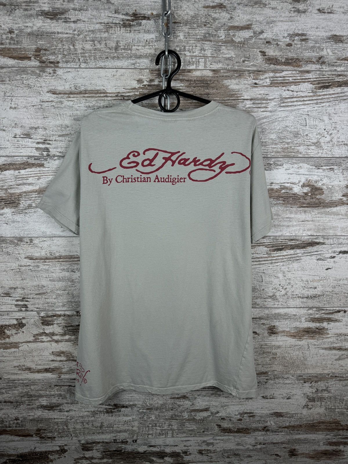 Christian Audigier Mens Vintage Ed Hardy by Christian Audigier T-shirt tee rare Size US L / EU 52-54 / 3 - 10 Thumbnail
