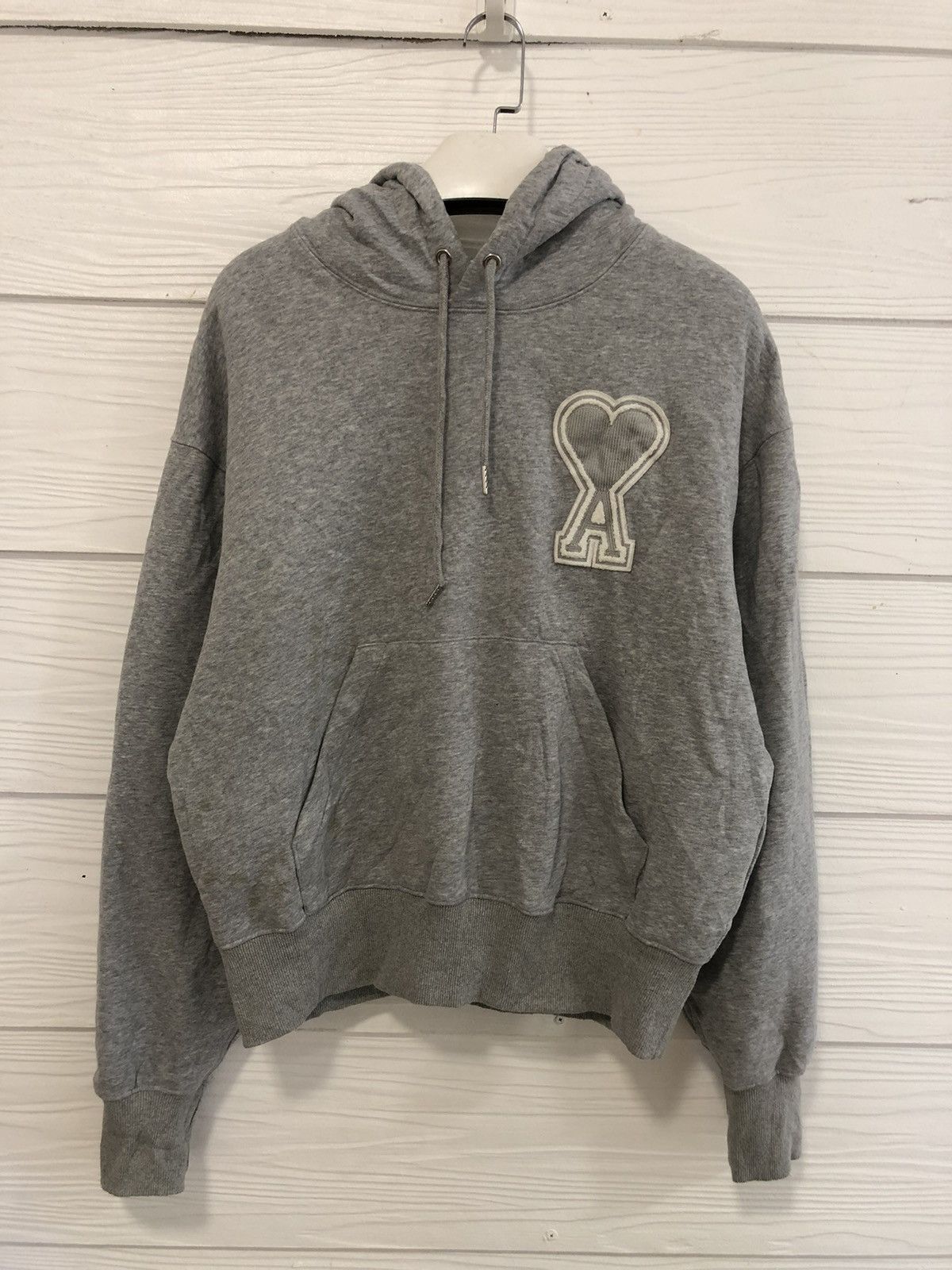 image of Alexandre Mattiussi Hoodie in Grey, Men's (Size Large)