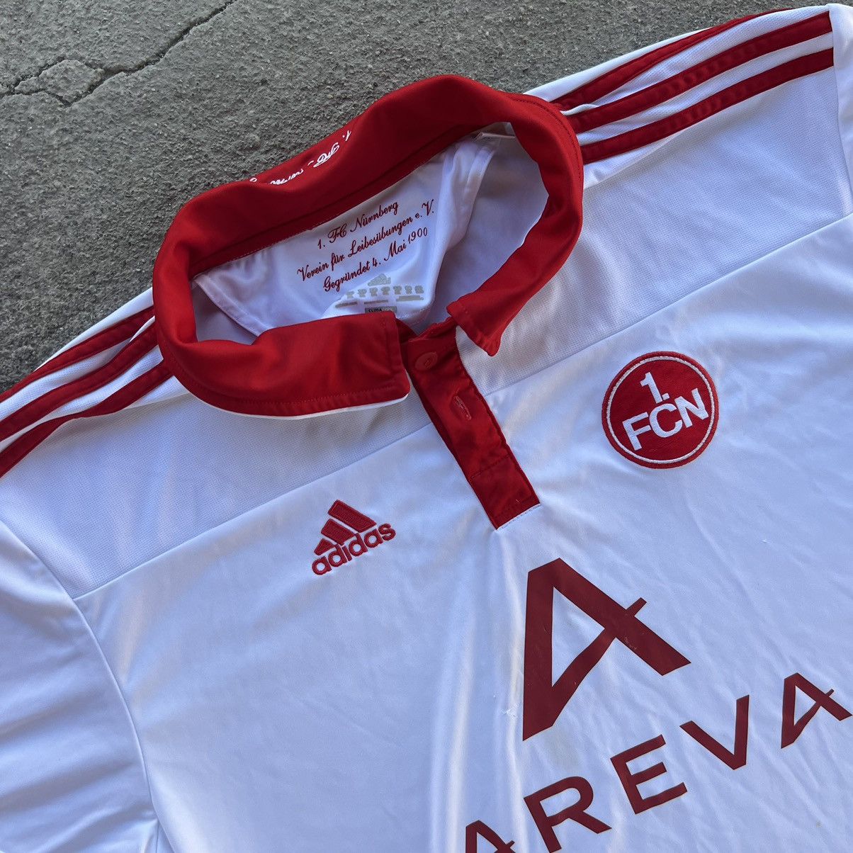 Adidas × Vintage Adidas Fc Nürnberg 2008 Home Jersey T-Shirt Vintage Size US L / EU 52-54 / 3 - 4 Thumbnail