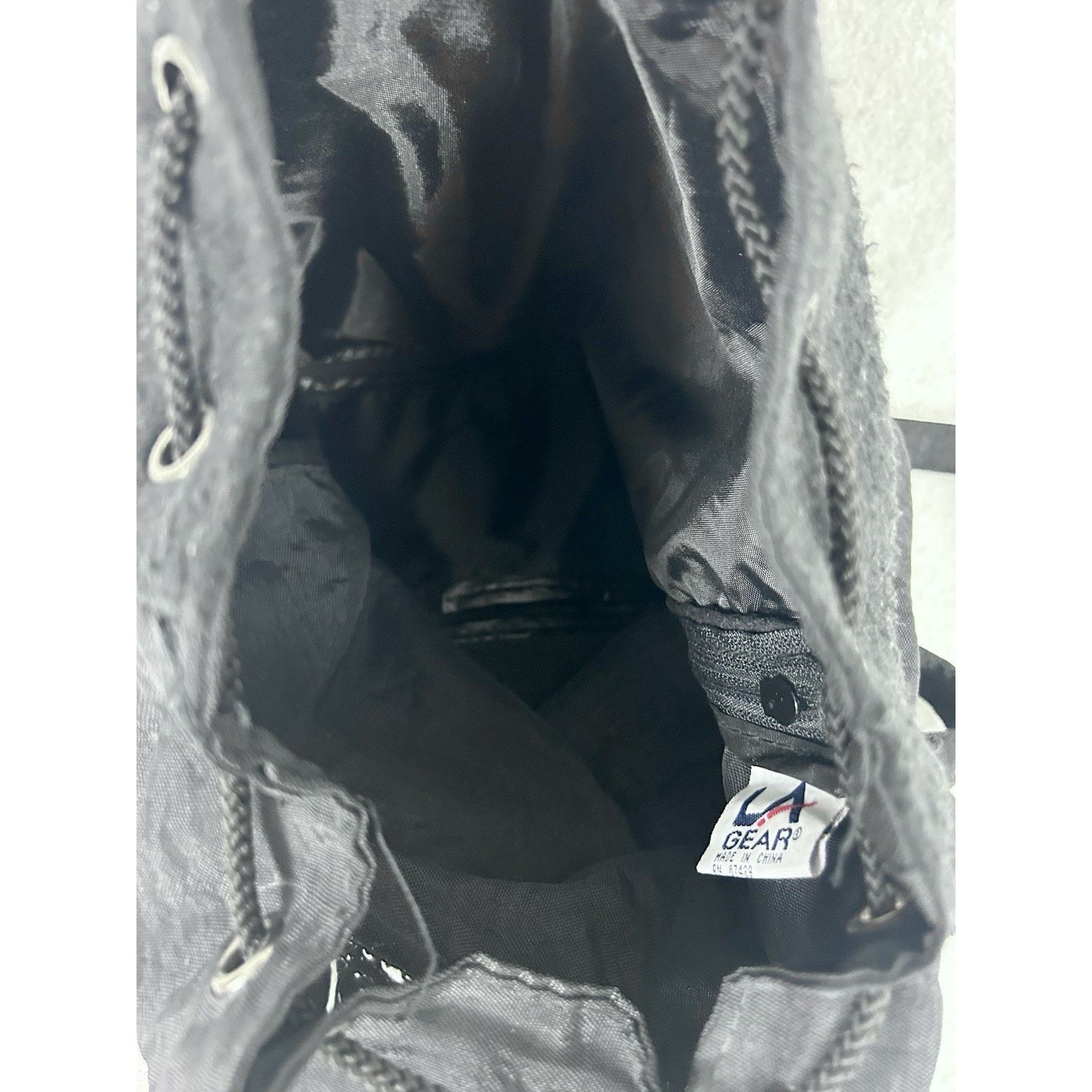 La Gear Vintage 1990s LA Gear Artic Explorer Mini Black Backpack Size ONE SIZE - 5 Thumbnail