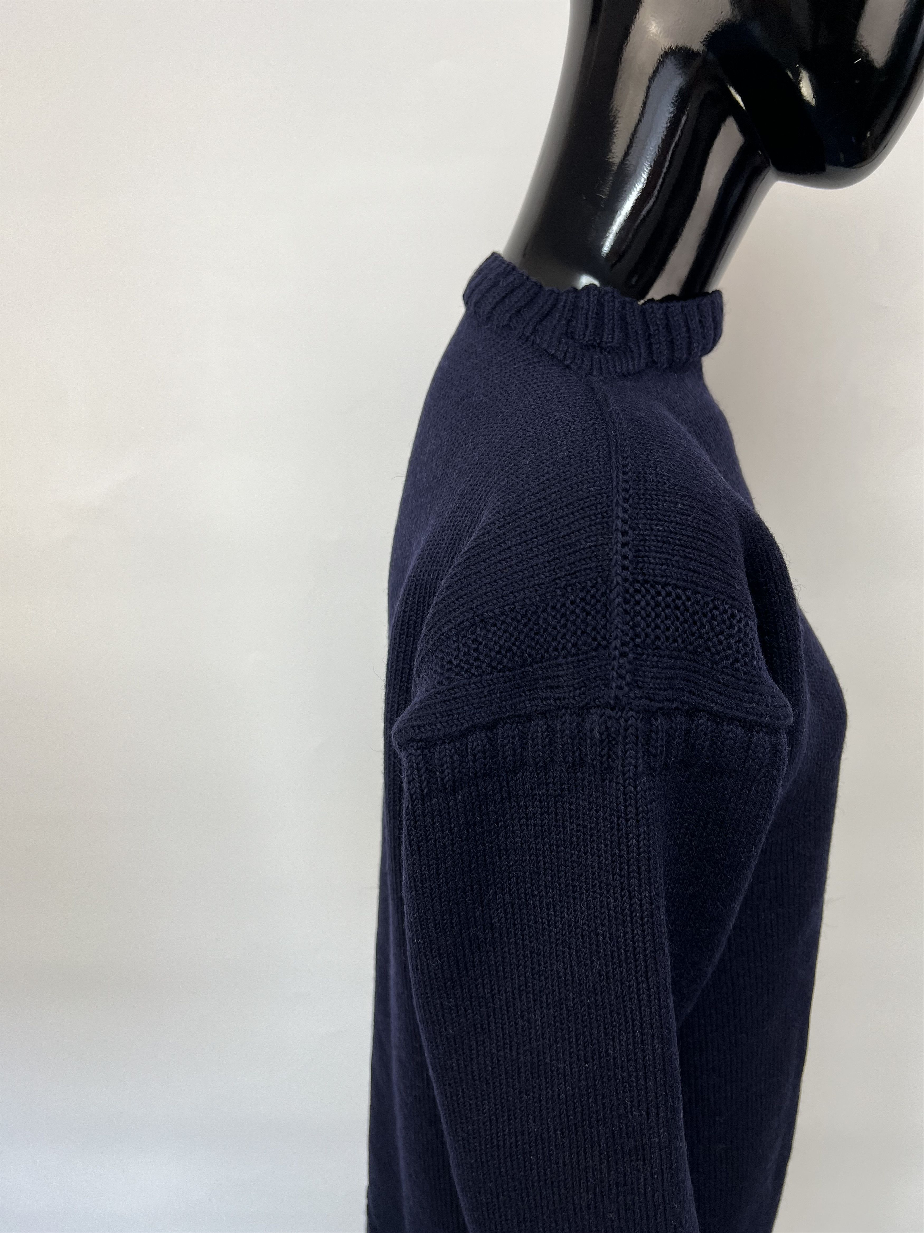 Le Tricoteur Guernsey Le Tricoteur Traditional Guernsey Wool Sweater Size S/M Size M / US 6-8 / IT 42-44 - 8 Thumbnail