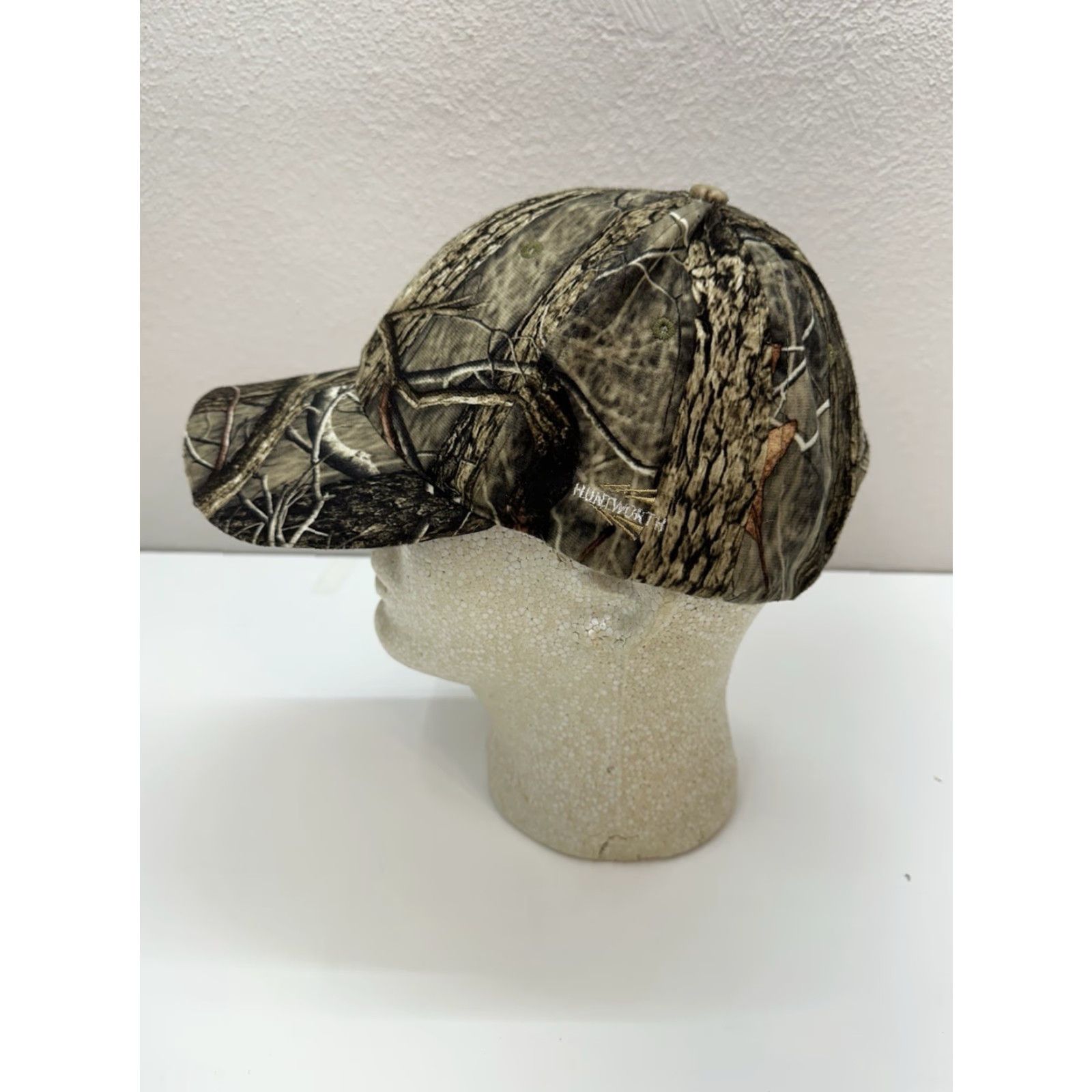 Vintage HuntWorth Hat Camo Light Battery Powered Hunting Baseball Adjustable Cap Size ONE SIZE - 6 Thumbnail