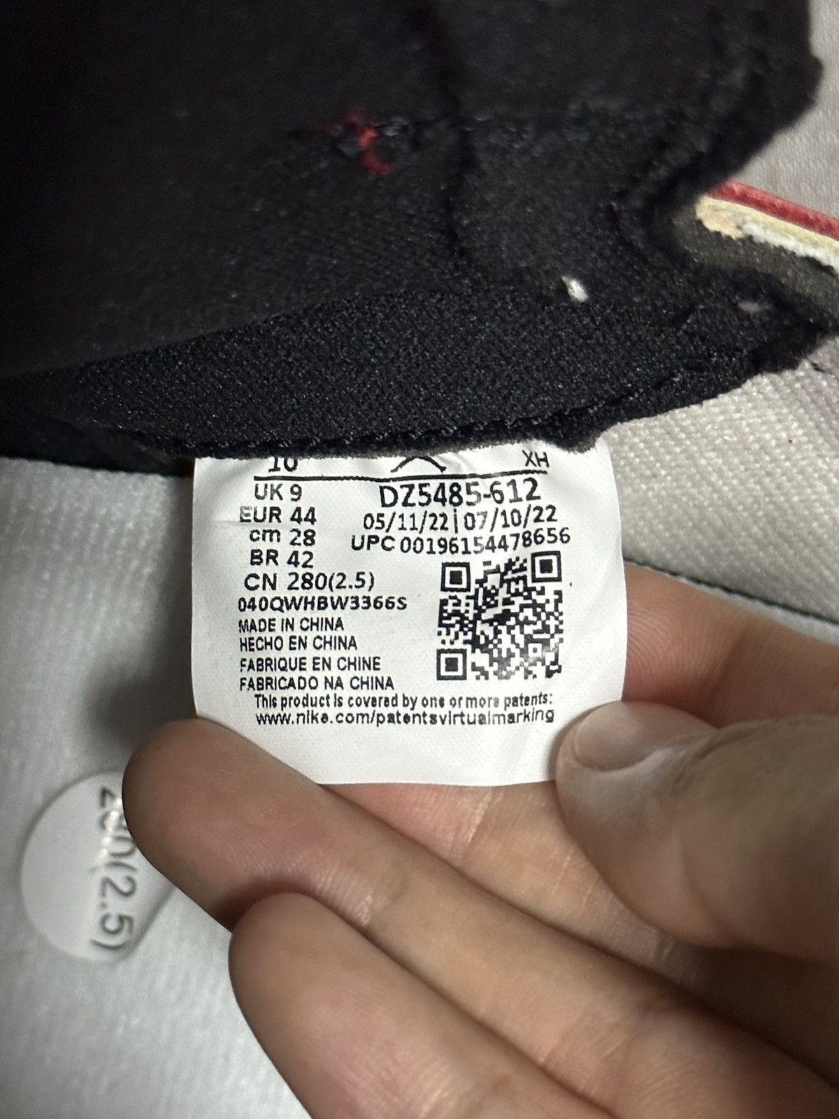 Jordan Brand × Nike Jordan 1 Retro High OG Chicago Lost and Found size 10 Size US 10 / EU 43 - 7 Thumbnail