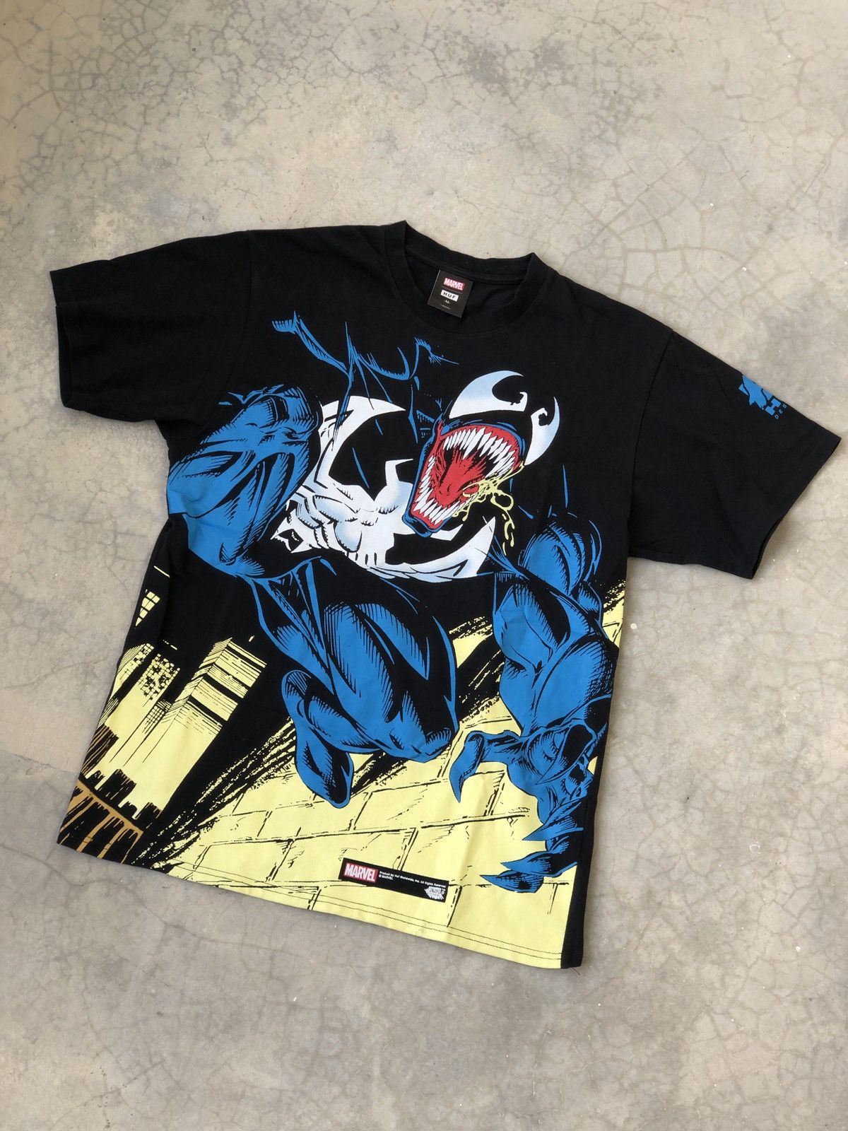 Fucking Awesome 2005 all over logo collab tee | Grailed