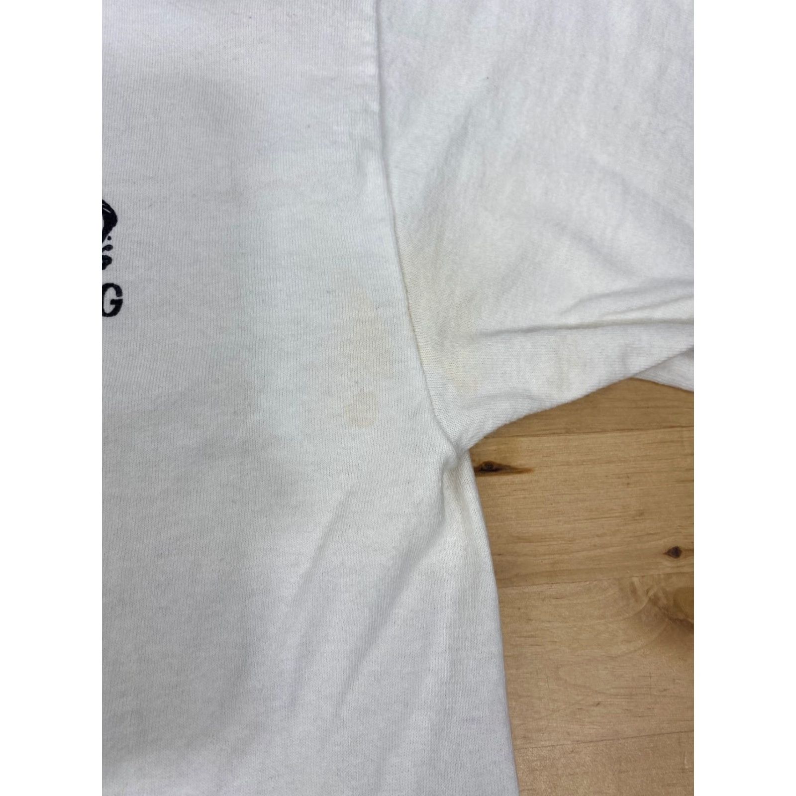 Gildan Kayak Fishing Get Hooked T Shirt M White Short Sleeve Mens Crew Neck Cotton Gildan #3519 Size US M / EU 48-50 / 2 - 7 Thumbnail