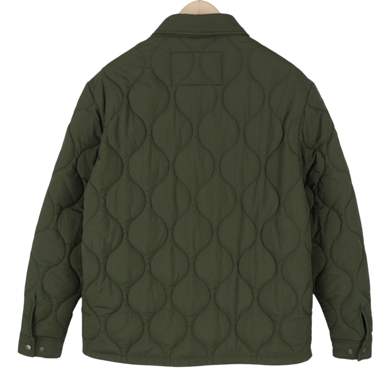 Superdry Surplus Liner M Green Quilted Padded Snap 87139 Size US M / EU 48-50 / 2 - 2 Thumbnail
