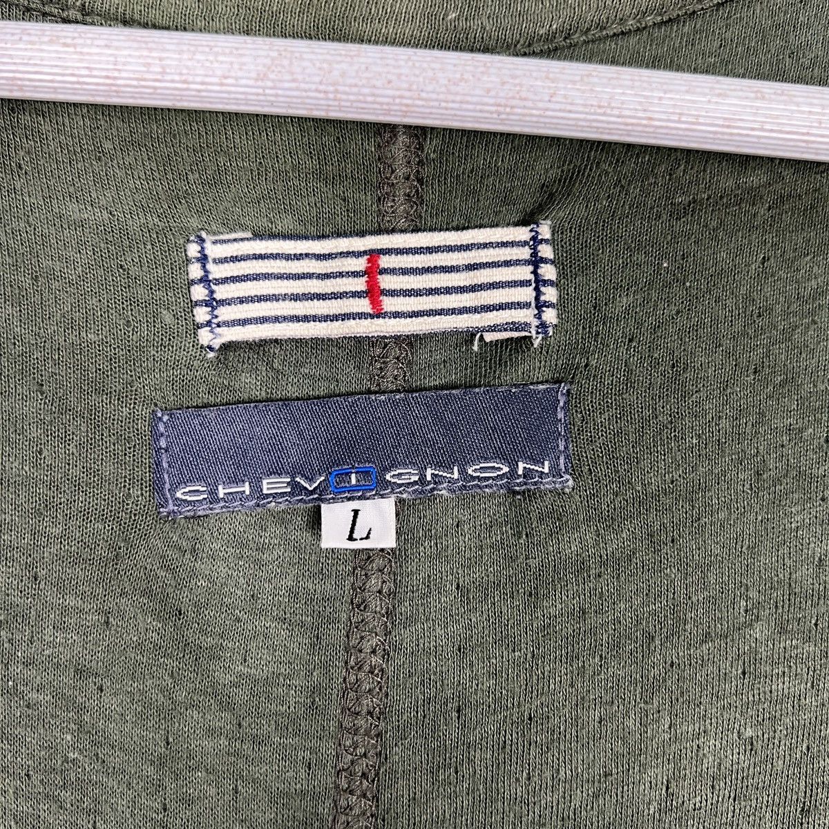 Chevignon 🔥 VINTAGE CHEVIGNON CARGO POCKET CARDIGAN Size US L / EU 52-54 / 3 - 15 Thumbnail