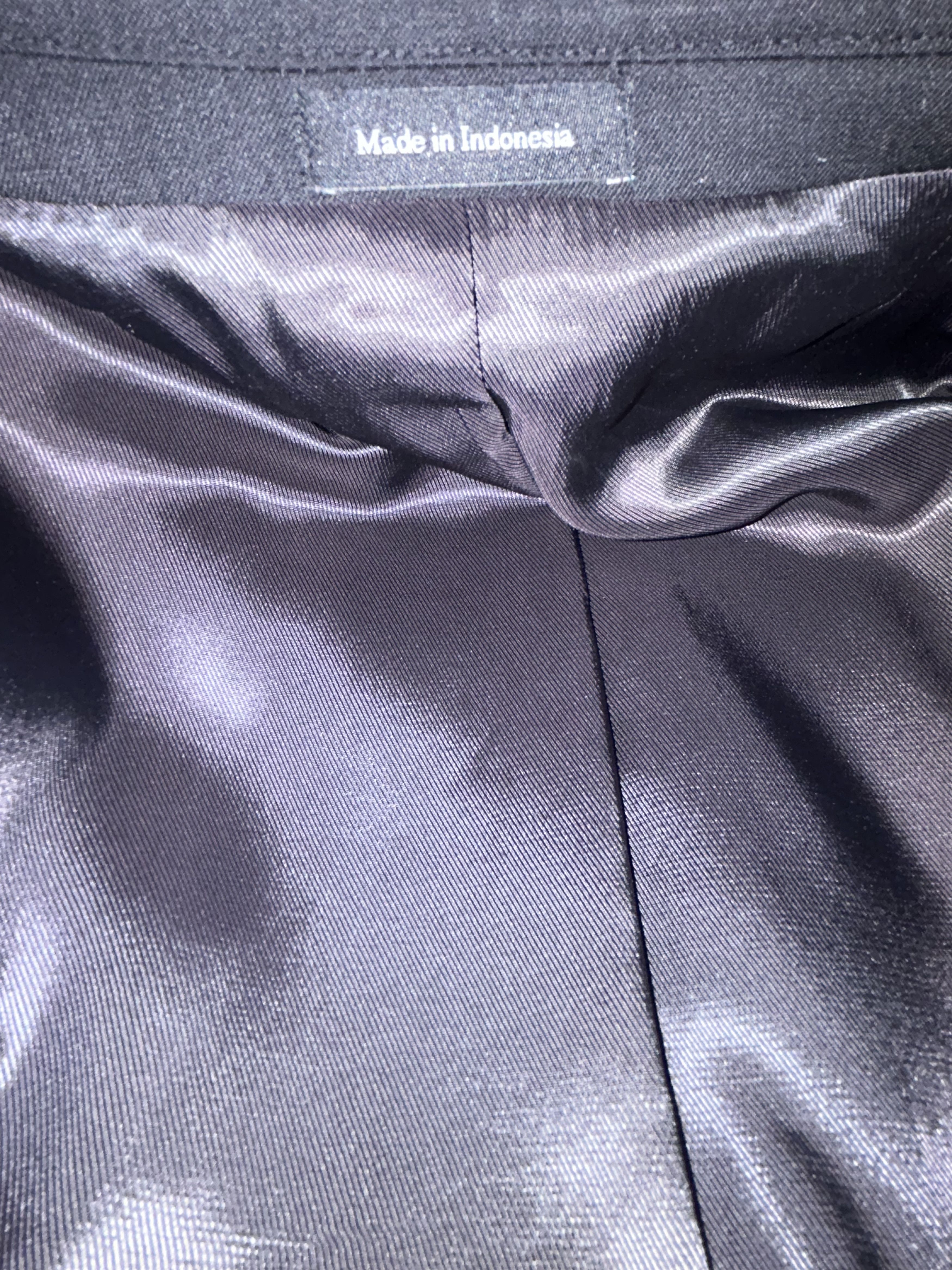 Pronto Uomo Pronto Uomo Platinum Men's Black Suit Size 46S - 6 Thumbnail