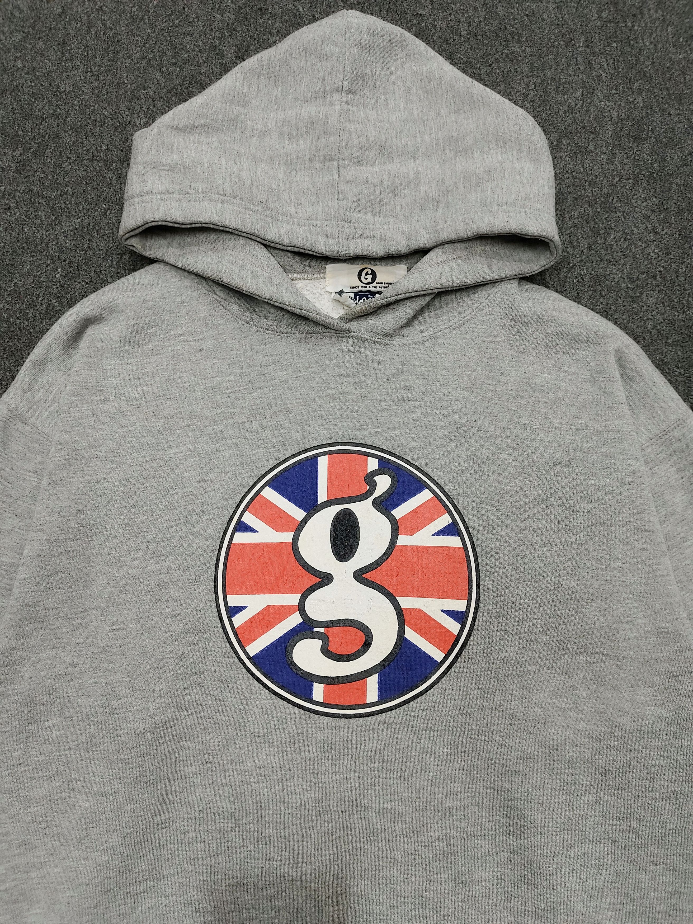 GOODENOUGH 90s Goodenough🇯🇵 Archive Union Jack Logo Pullover Hoodie Size US M / EU 48-50 / 2 - 2 Thumbnail