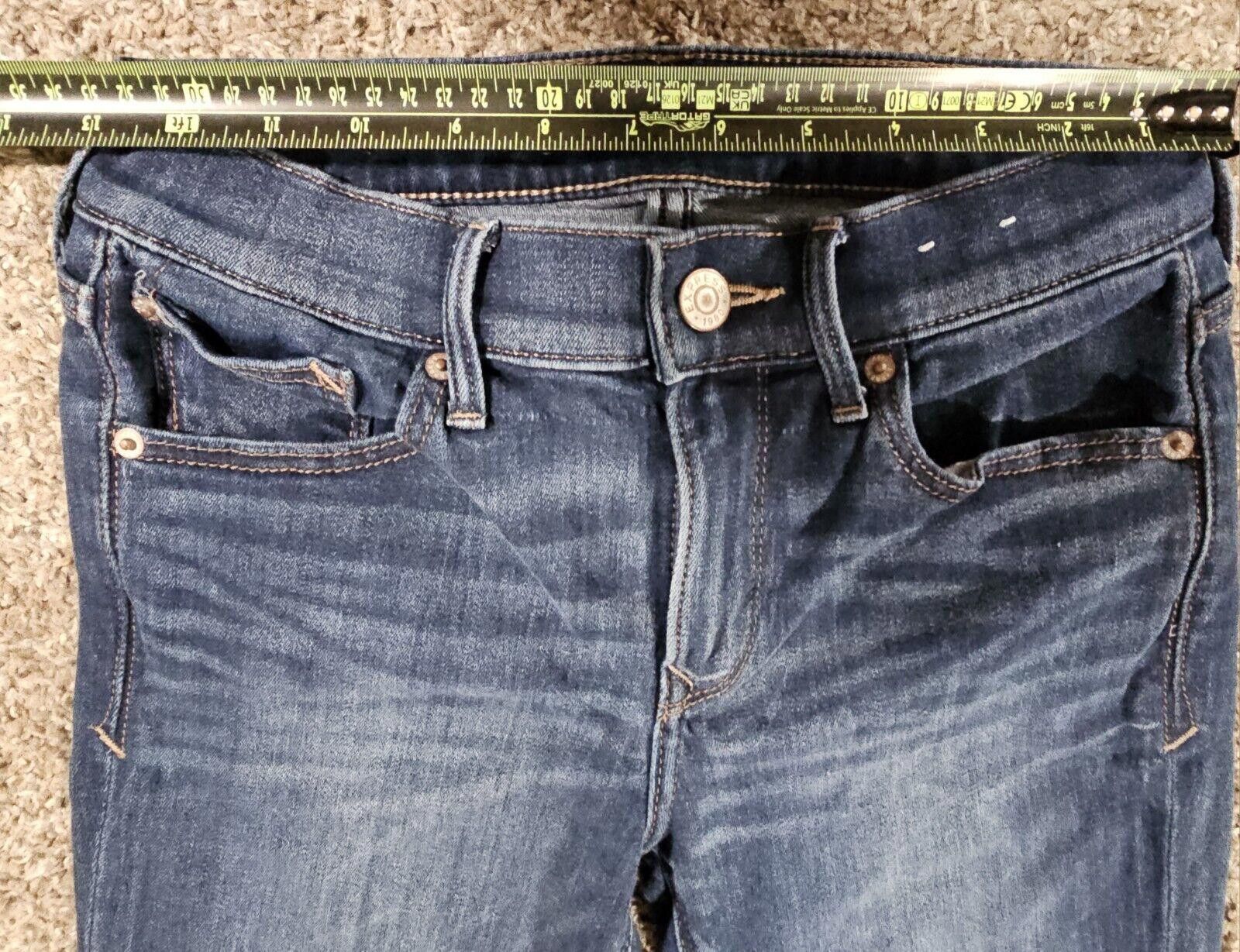 Express Express Size 2R Women’s Jeans Stretch Skinny Mid rise Size 26" / US 2 / IT 38 - 2 Thumbnail