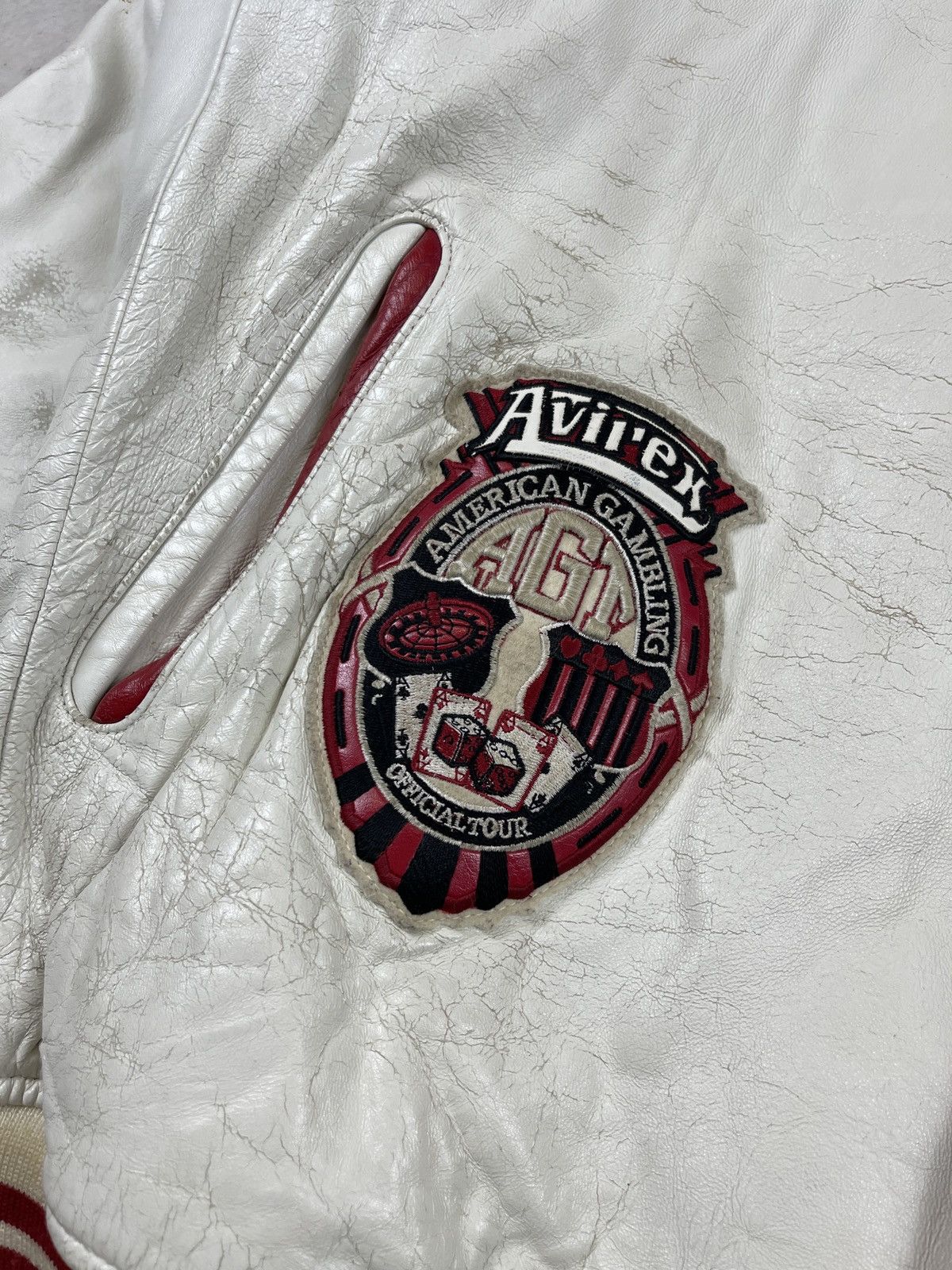 Avirex 1990s Avirex “Let it Ride” 1st Casino Tour Jacket Size US XXL / EU 58 / 5 - 6 Thumbnail