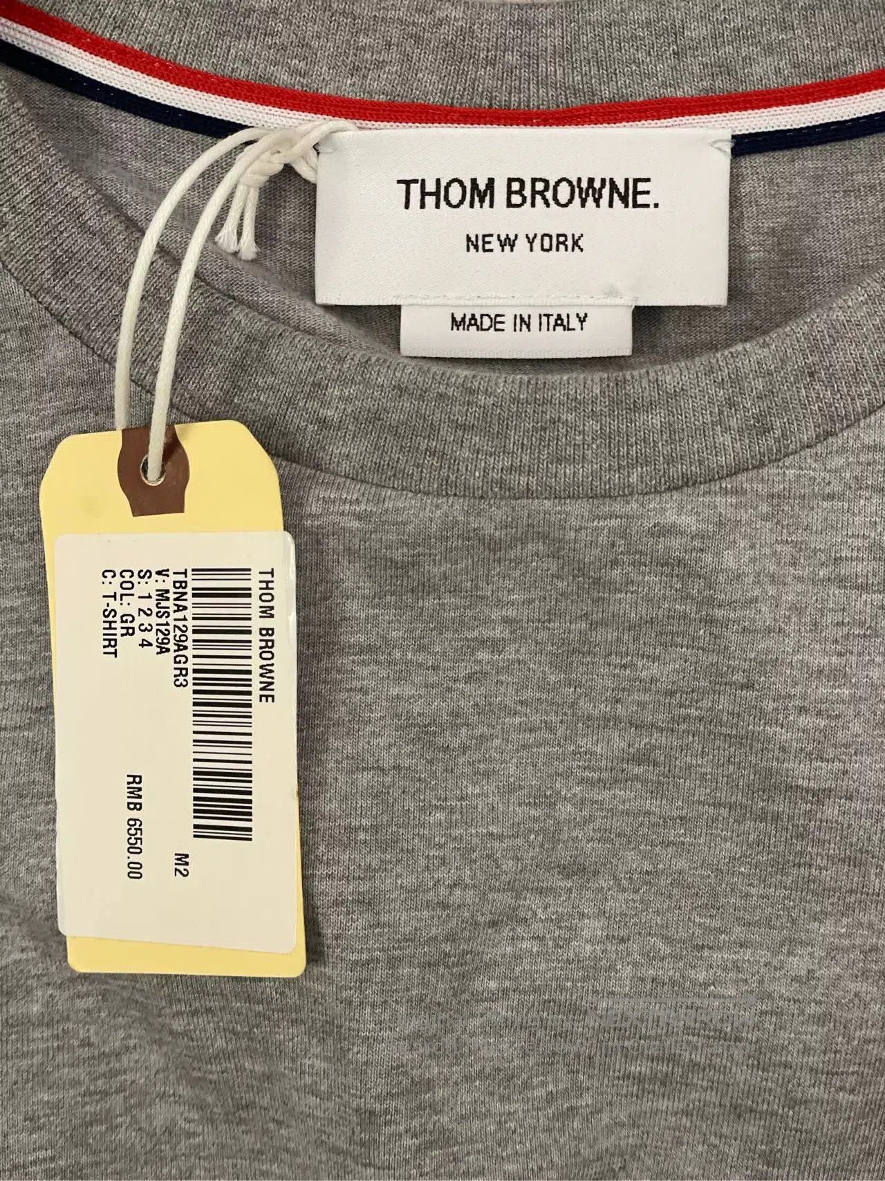 Thom Browne thom browne gray long sleeve t. Size US M / EU 48-50 / 2 - 6 Thumbnail