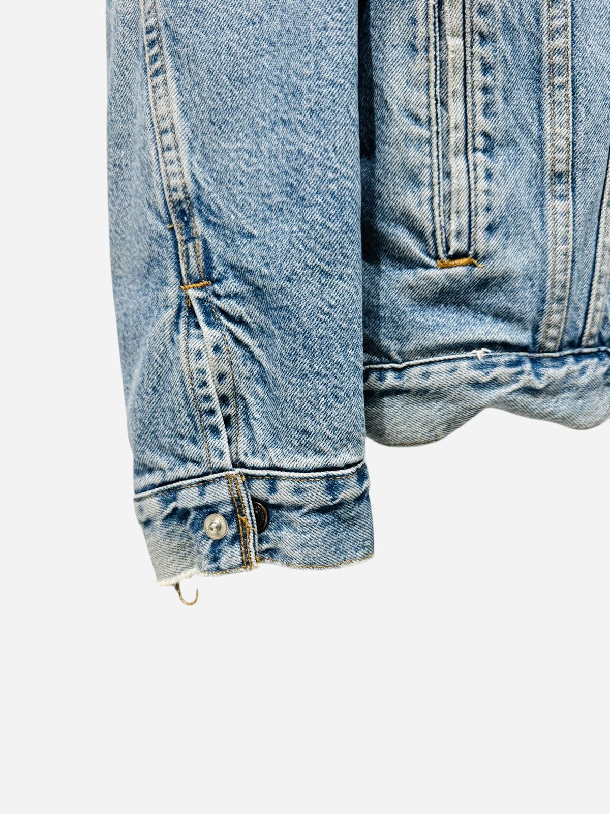 Levi's Rare Vintage Levi’s Denim Shearling Denim Jacket Size US XXL / EU 58 / 5 - 4 Thumbnail