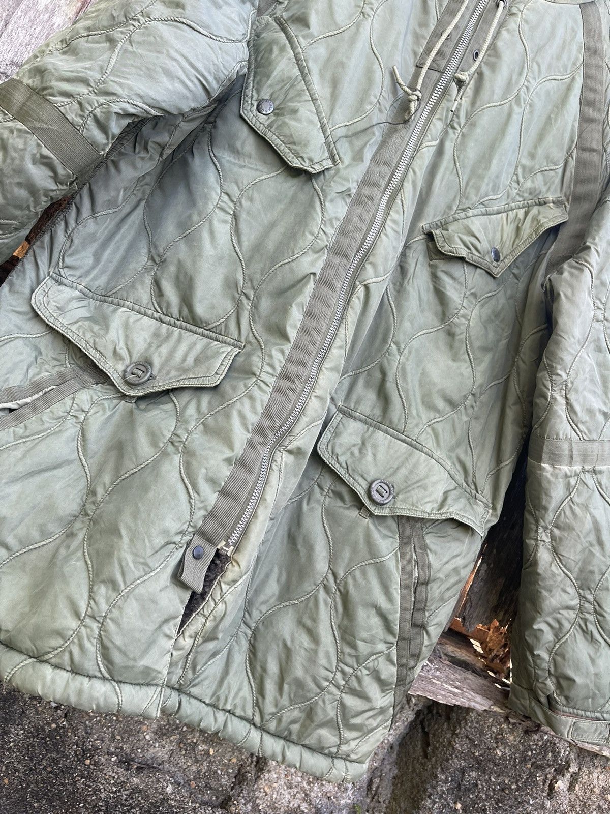 Avirex Vintage Avirex Quilted Liner Parka Jacket Size L Size US L / EU 52-54 / 3 - 3 Thumbnail