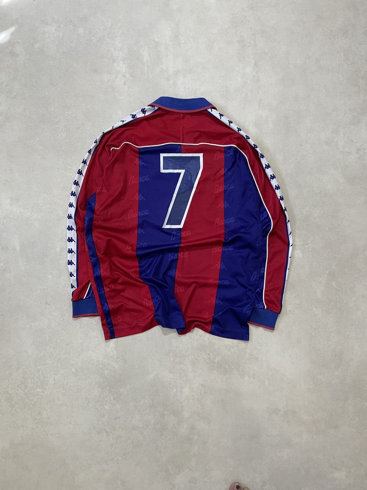 Kappa F.C Barcelona 1992 Home Longsleeve Size US XL / EU 56 / 4 - 2 Thumbnail