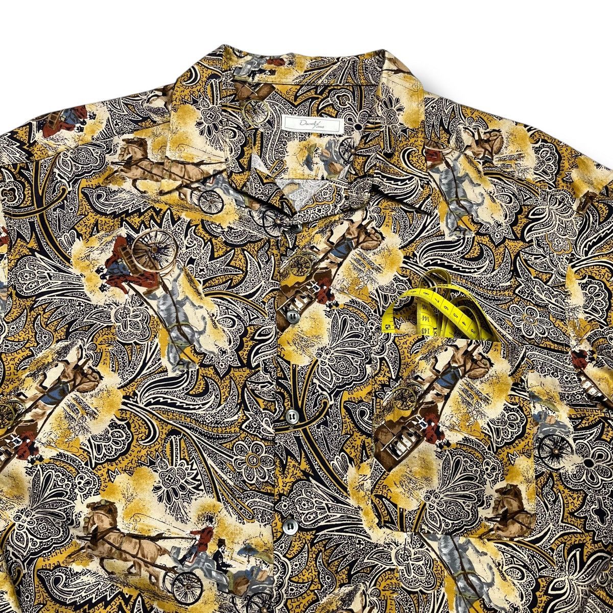 Tornado Mart retro style donma uomo shirt /versace/dior/cdg/prada/ Size US M / EU 48-50 / 2 - 14 Thumbnail