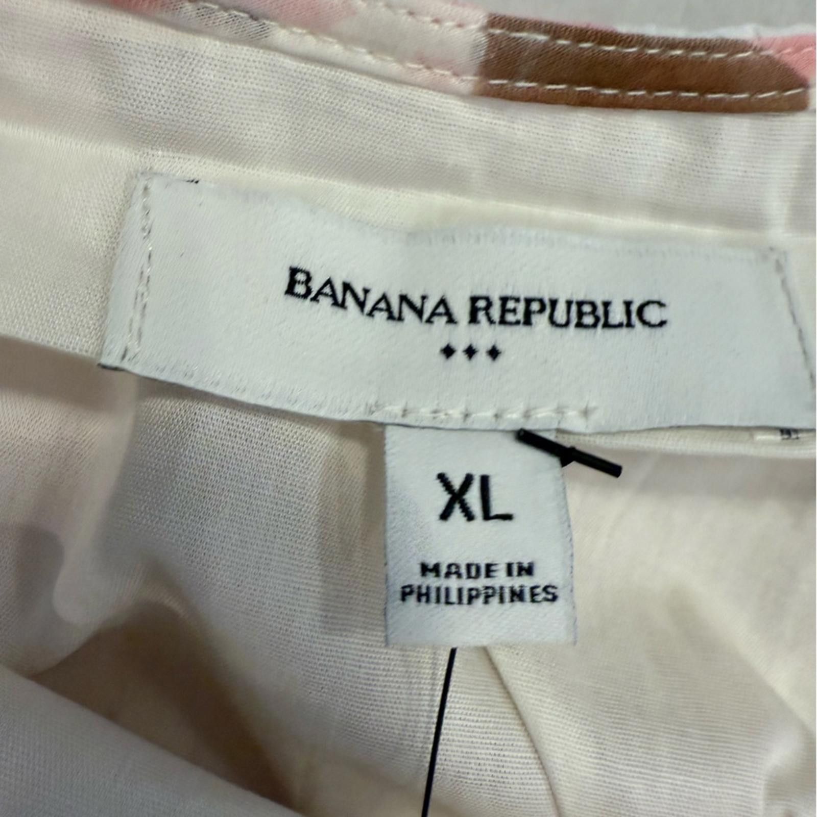 Other Banana Republic Factory crop top pink brown lined SZ XL Size XL / US 12-14 / IT 48-50 - 5 Thumbnail