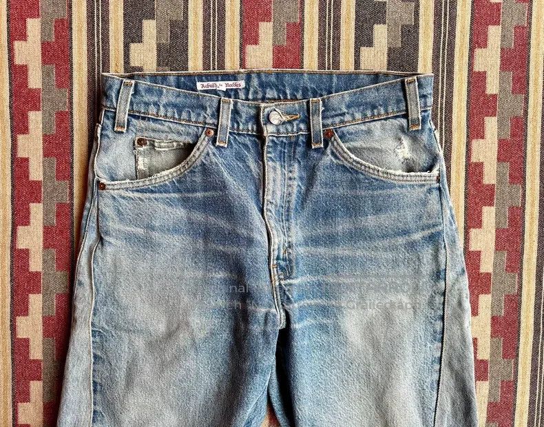 Needles size M Patchwork 3D Cut Machete Jeans