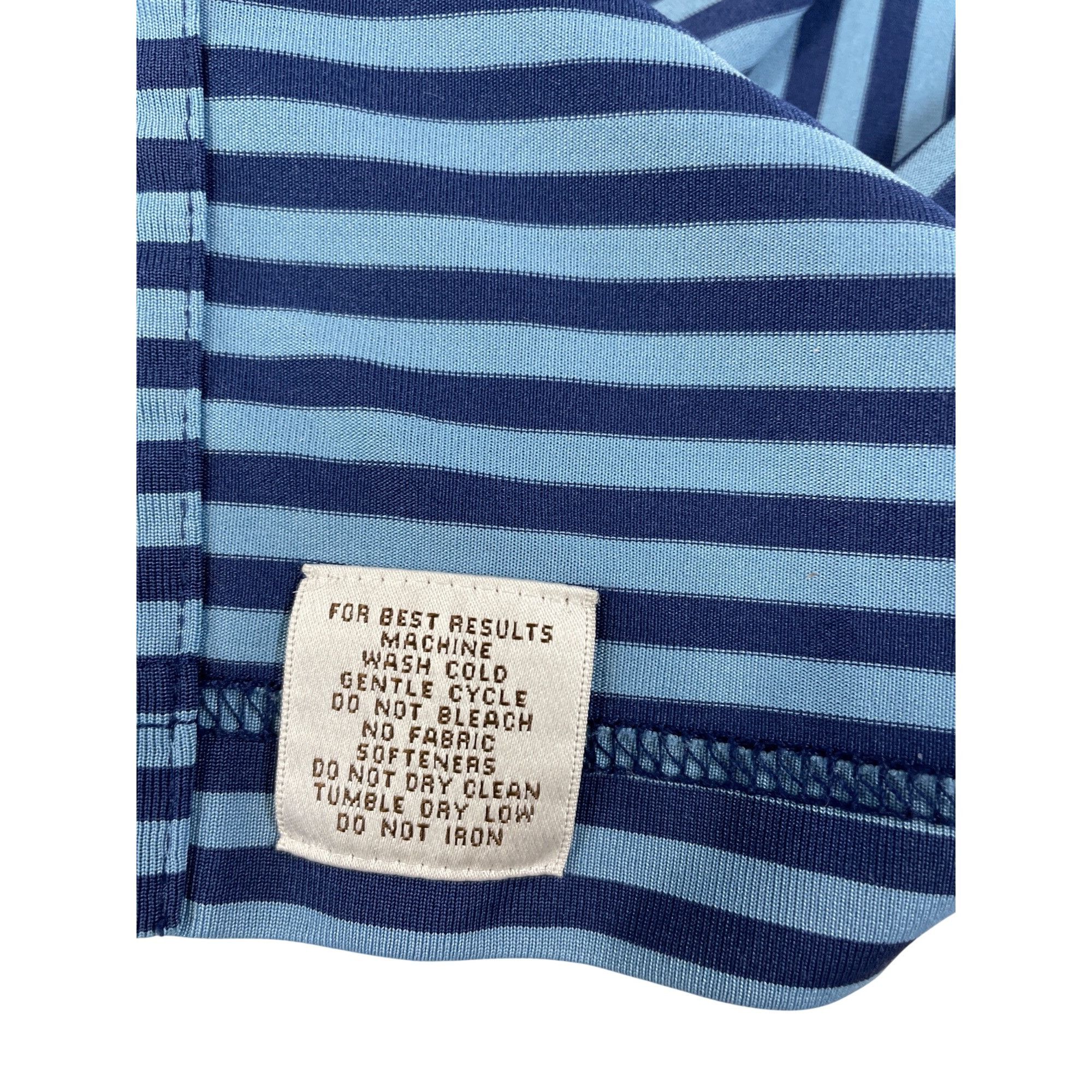 Peter Millar Peter Millar Summer Comfort mens blue striped polo shirt sz Size US XL / EU 56 / 4 - 7 Thumbnail