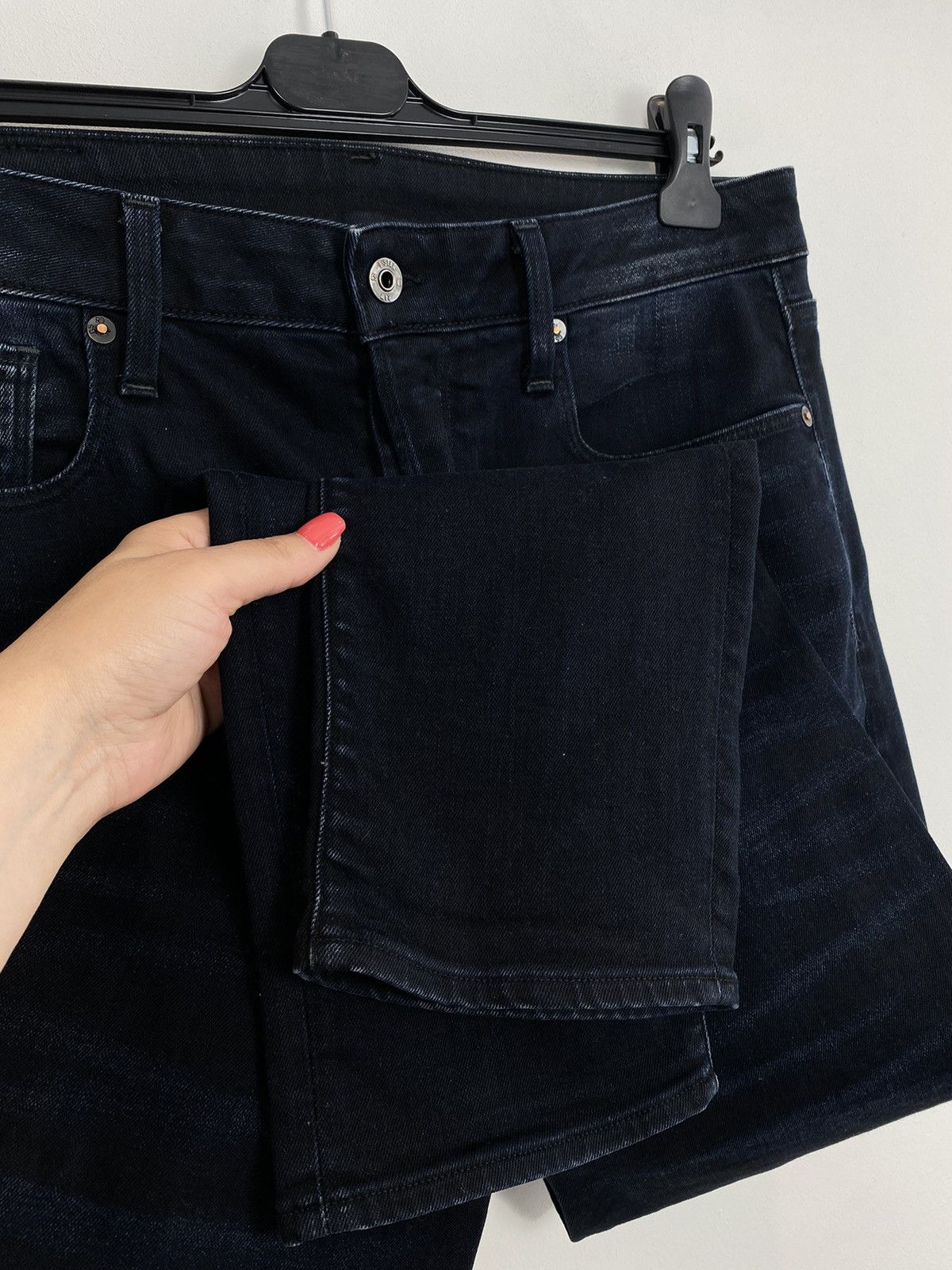 G-Star G-Star Raw 3301 Slim Denim Stretch Jeans Men’s Size W34 L32 Size US 34 / EU 50 - 4 Thumbnail