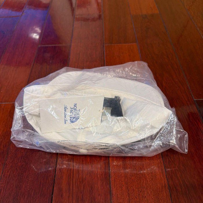 Aime Leon Dore AIME LEON DORE THE NORTH FACE LOGO NYLON CAP WHITE Size ONE SIZE - 2 Thumbnail