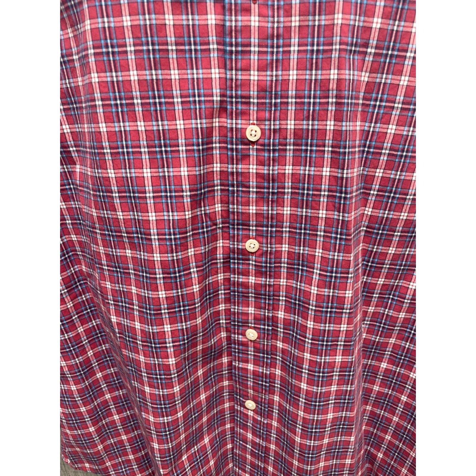 Ralph Lauren Ralph Lauren Custom Fit Red Long Sleeve Button Down Shirt Mens L Size US L / EU 52-54 / 3 - 3 Thumbnail