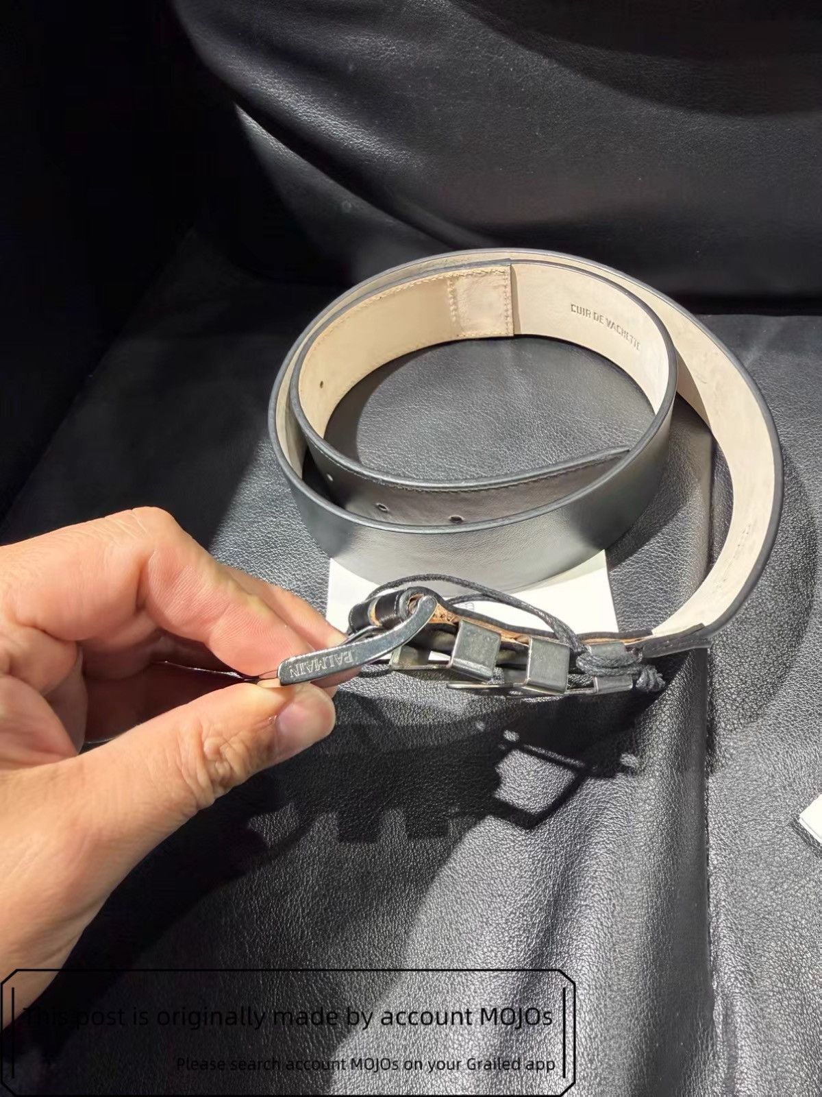 Balmain Sz 90 Balmain Triple Silver Buckle Belt mojos1107 Size ONE SIZE - 2 Thumbnail