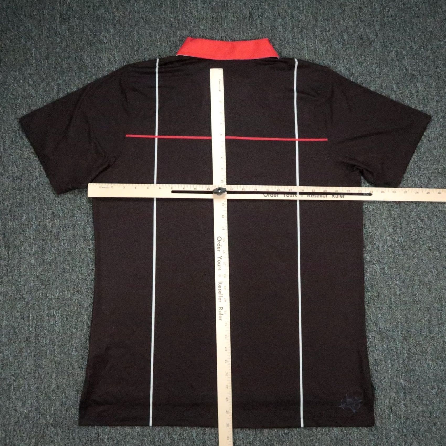 Vintage B Draddy Polo Shirt Mens Large Black Felix Performance Short Sleeve Golf Tennis Sports Polo Size US L / EU 52-54 / 3 - 7 Thumbnail