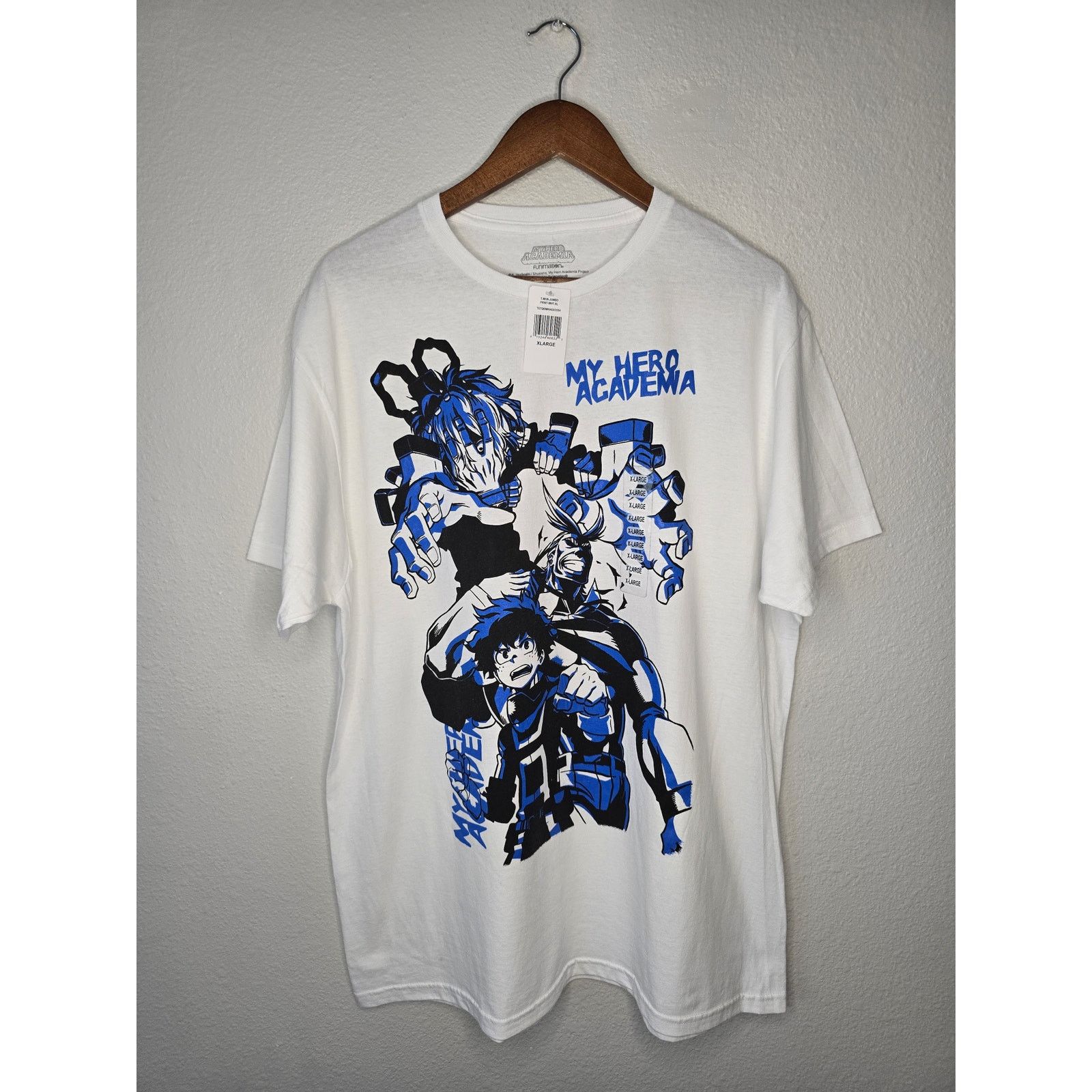 Other My Hero Academia Shirt Mens XL White Graphic Anime Tee NWT Size US L / EU 52-54 / 3 - 1 Thumbnail