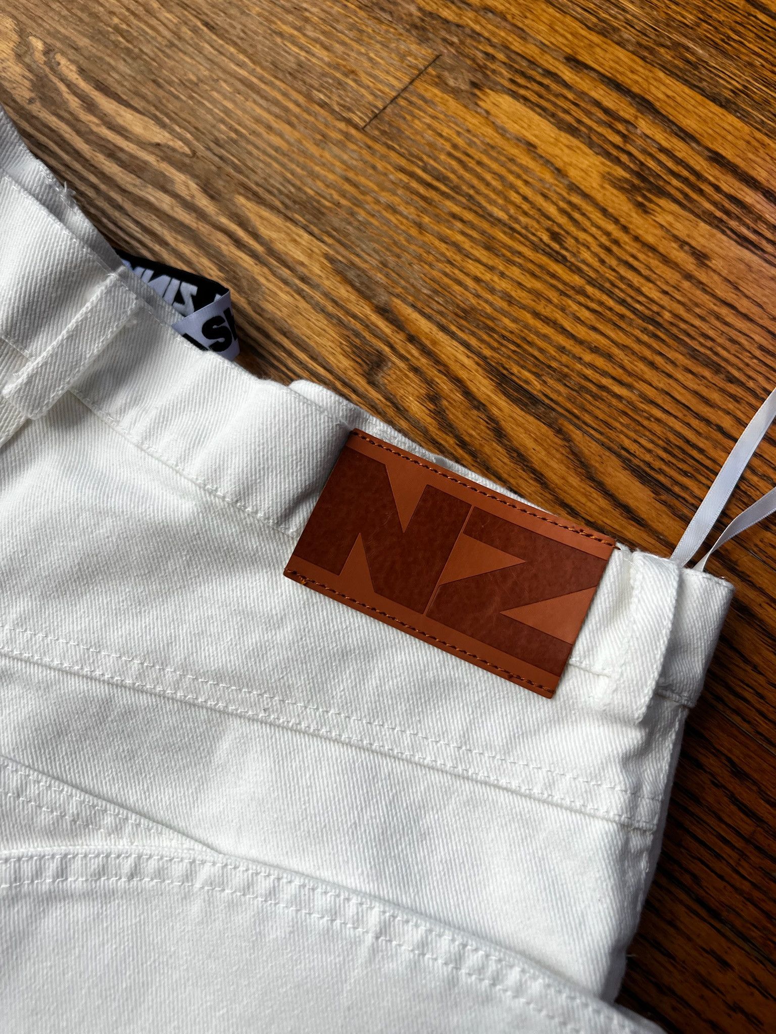Natasha Zinko Denim Jeans (NZ313-122-WINTER-WHITE) Size US 37 - 10 Thumbnail